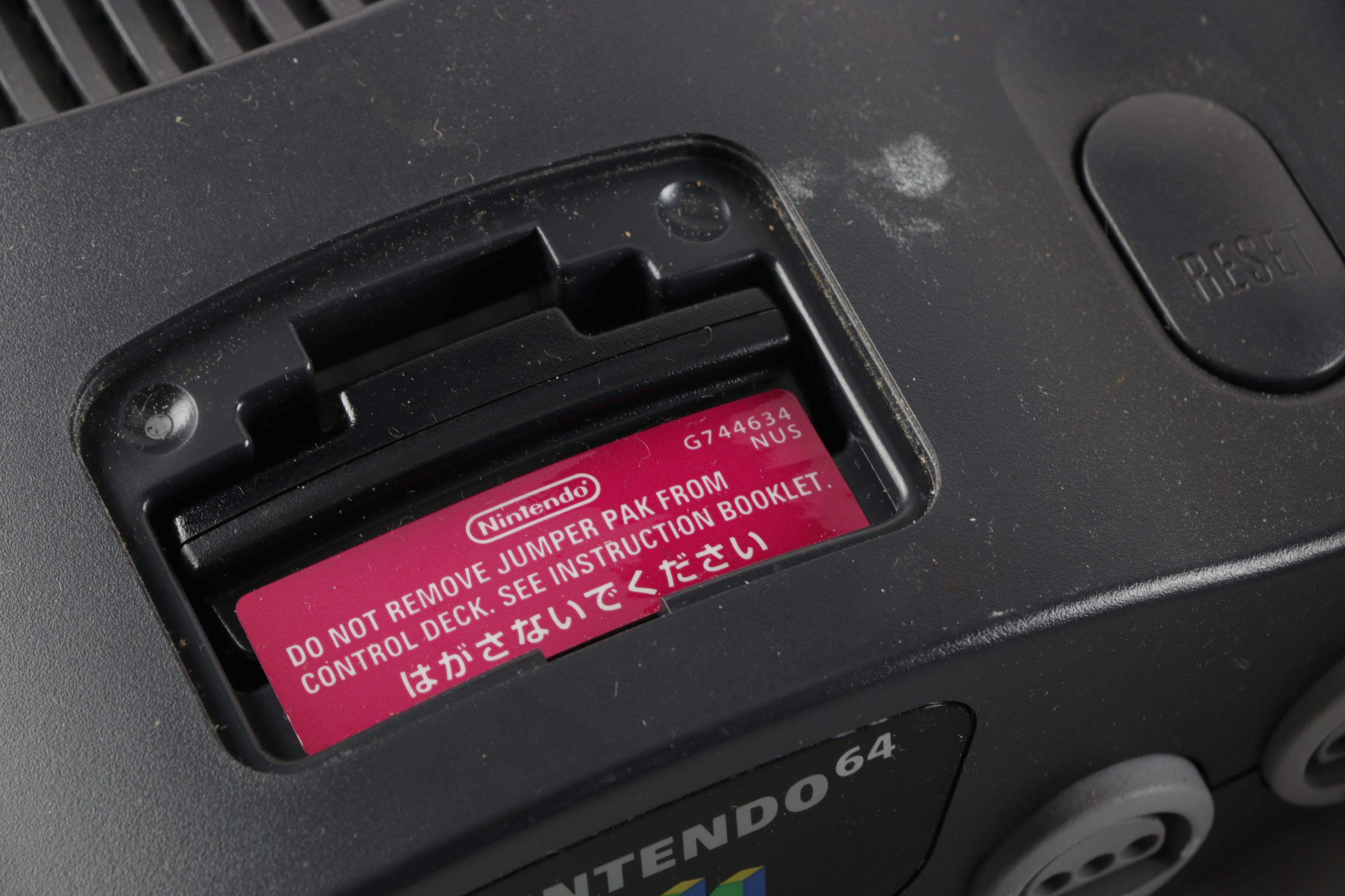 Nintendo 64 with Wii Zelda Game