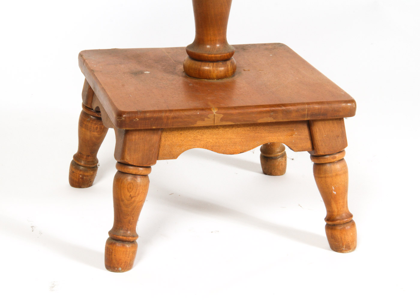 Vintage Round Dumbwaiter Table