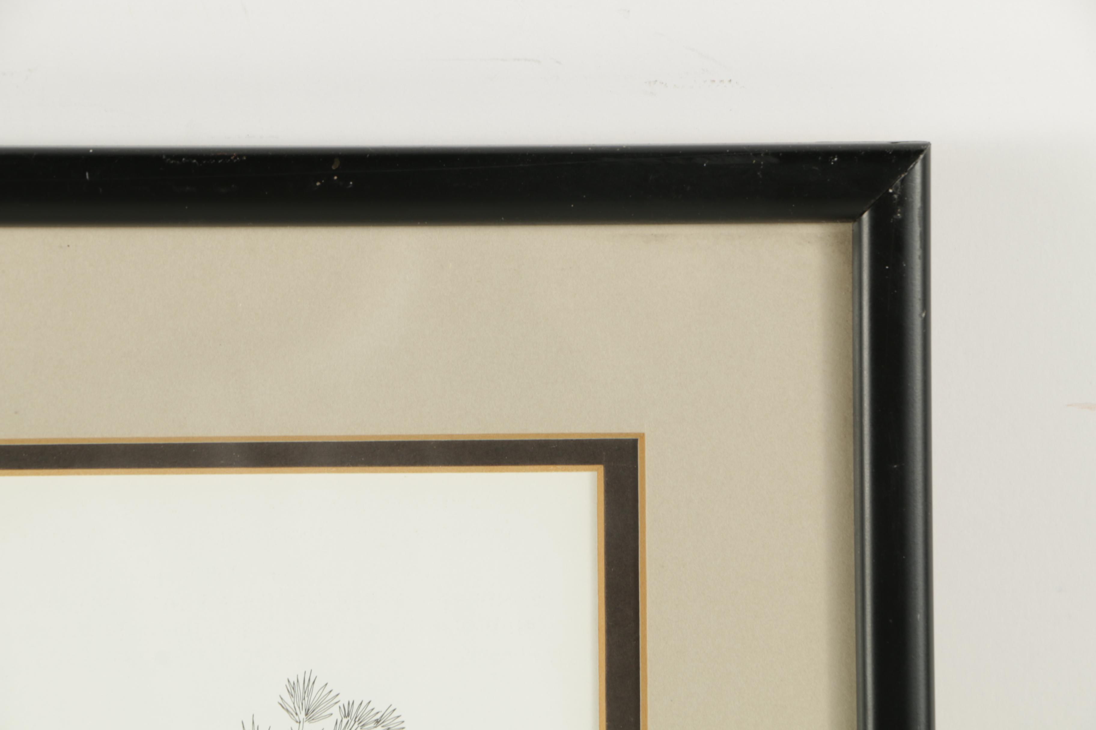 Offset Lithographs After Norman Baxter of Texas Architecture