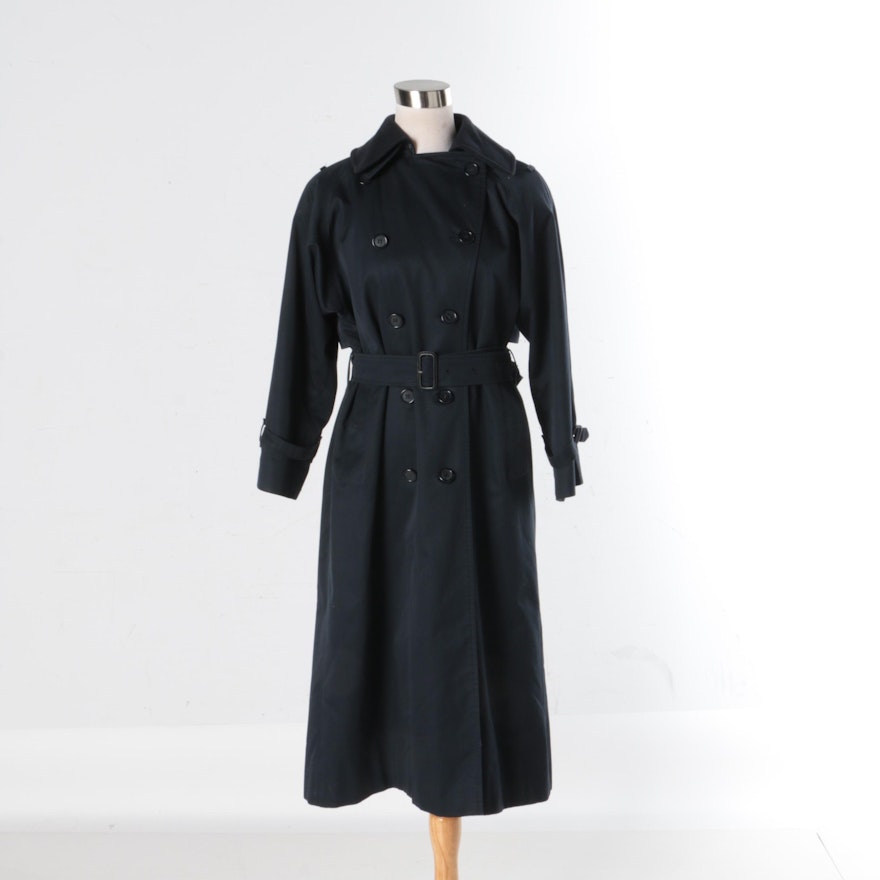 Women's Burberry Trench Coat with Removable Wool Lining