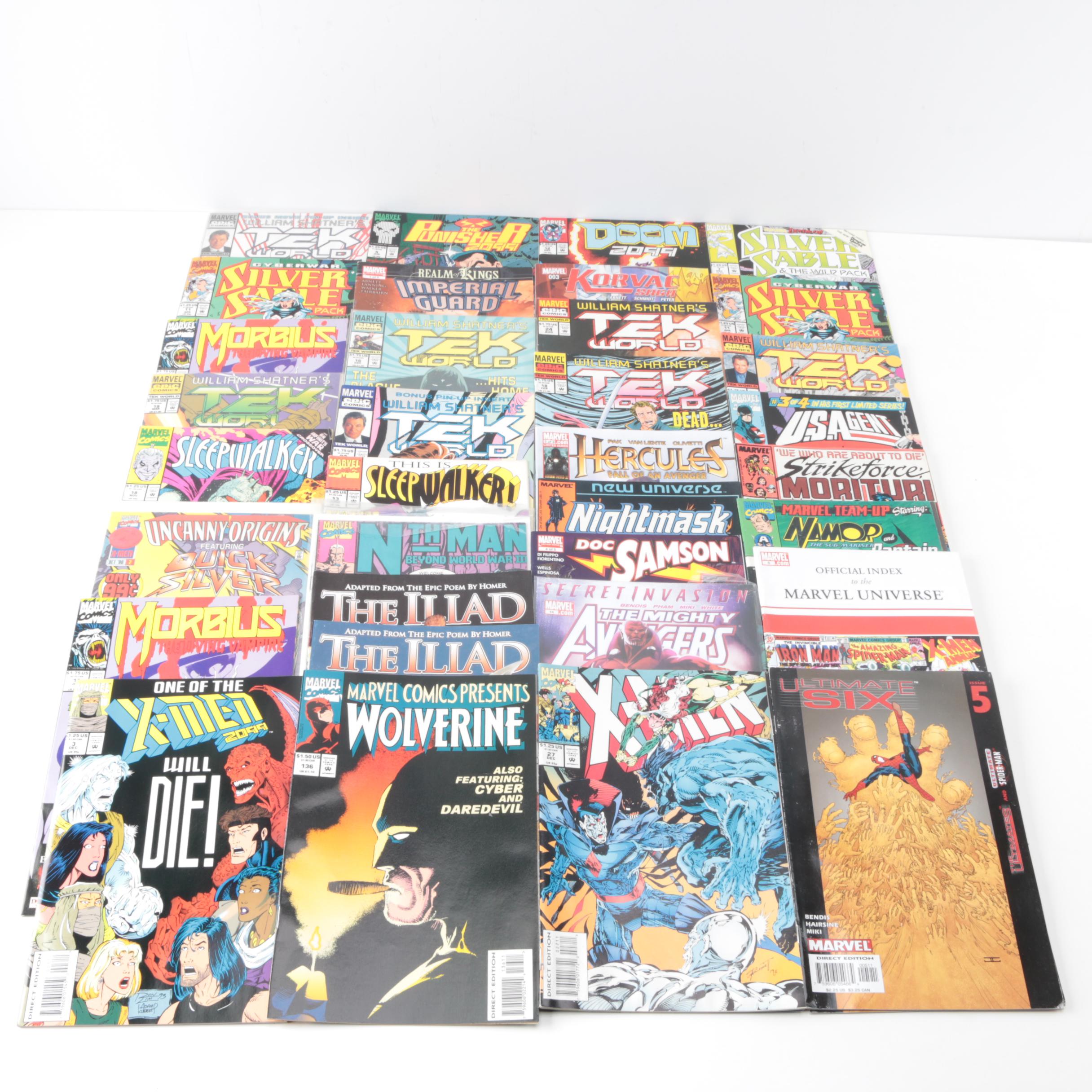 "Silver Sable" "Secret Invasion" and Other Modern Age Marvel Comics