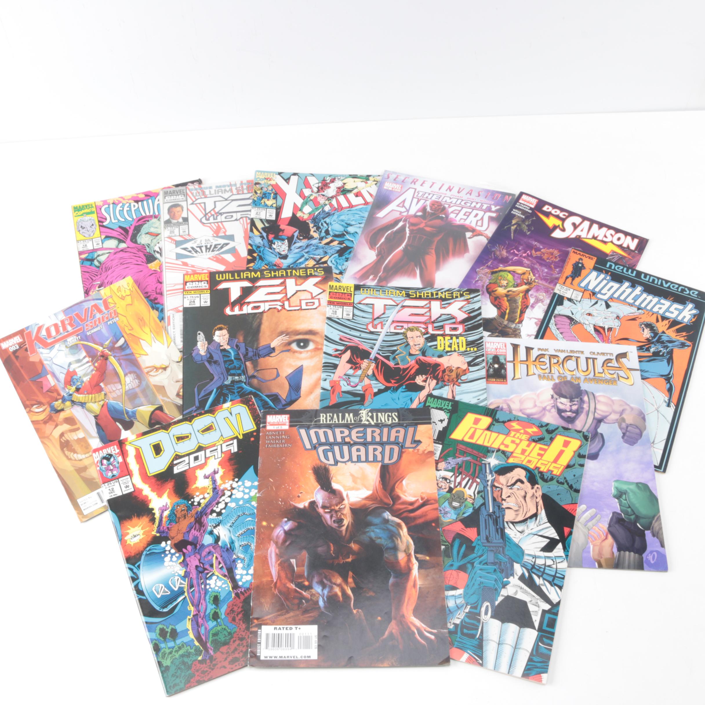 "Silver Sable" "Secret Invasion" and Other Modern Age Marvel Comics