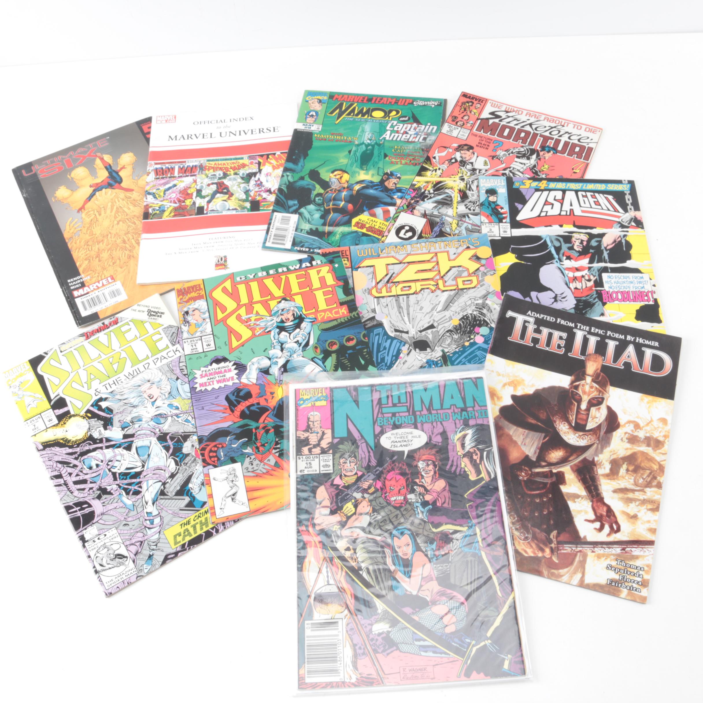 "Silver Sable" "Secret Invasion" and Other Modern Age Marvel Comics