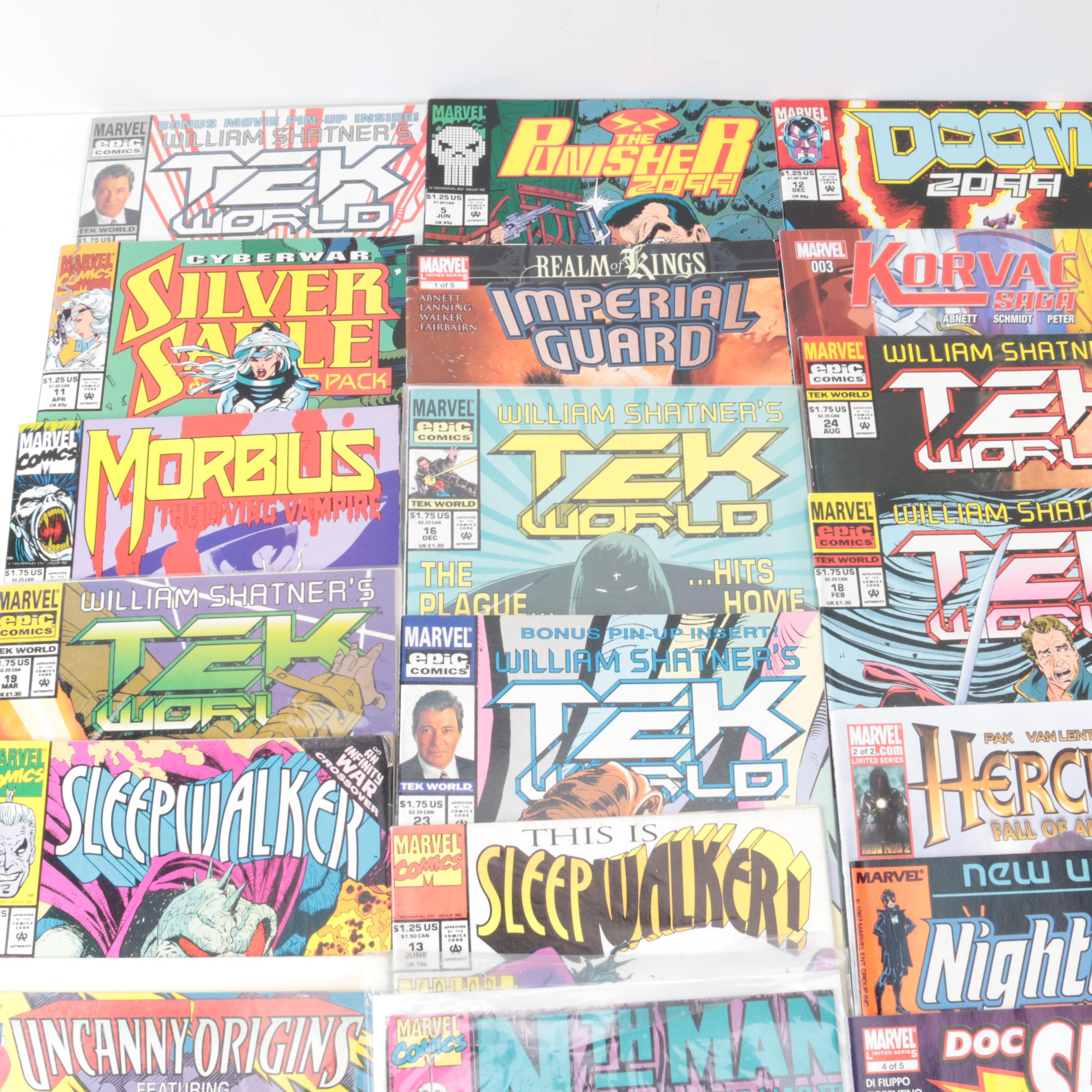 "Silver Sable" "Secret Invasion" and Other Modern Age Marvel Comics