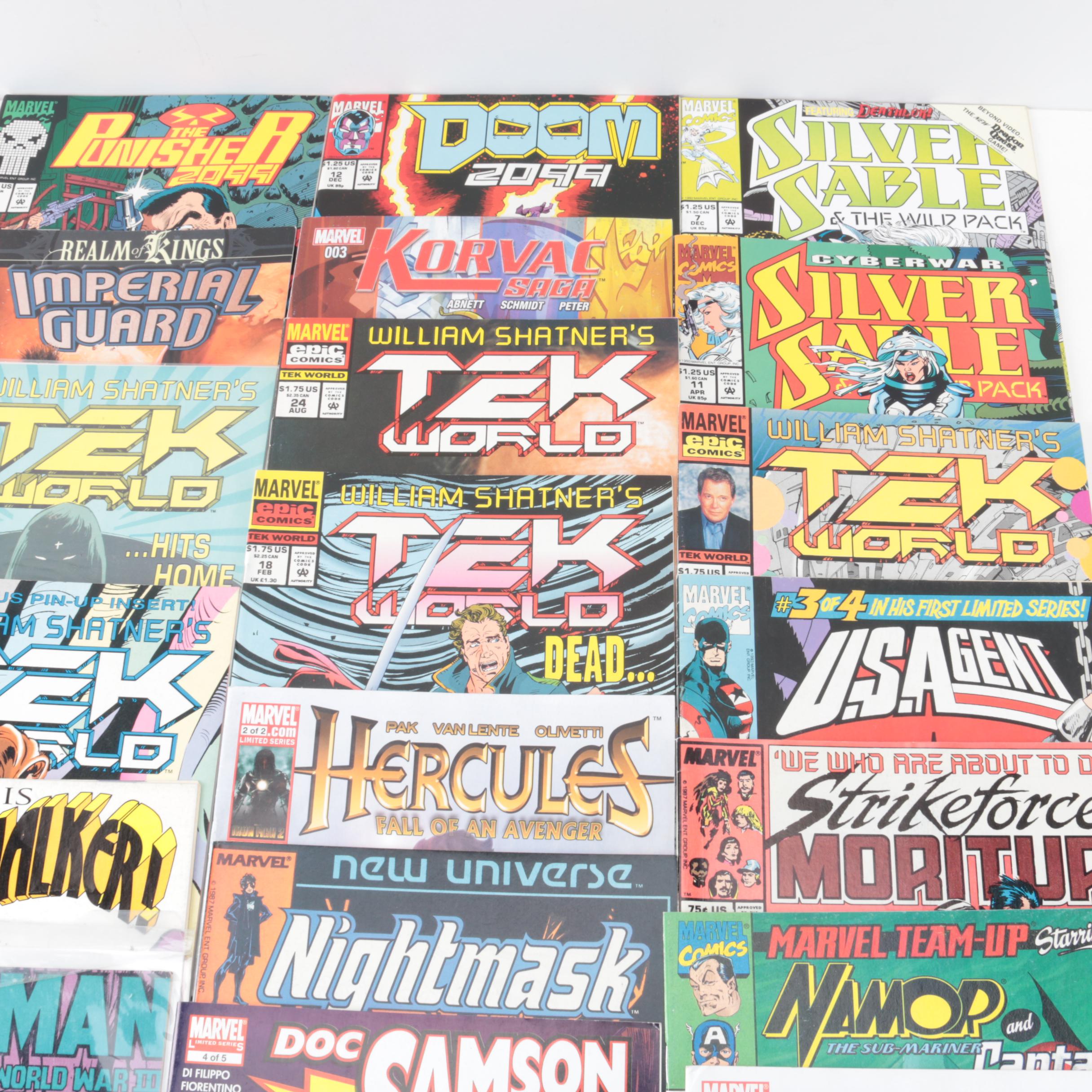 "Silver Sable" "Secret Invasion" and Other Modern Age Marvel Comics