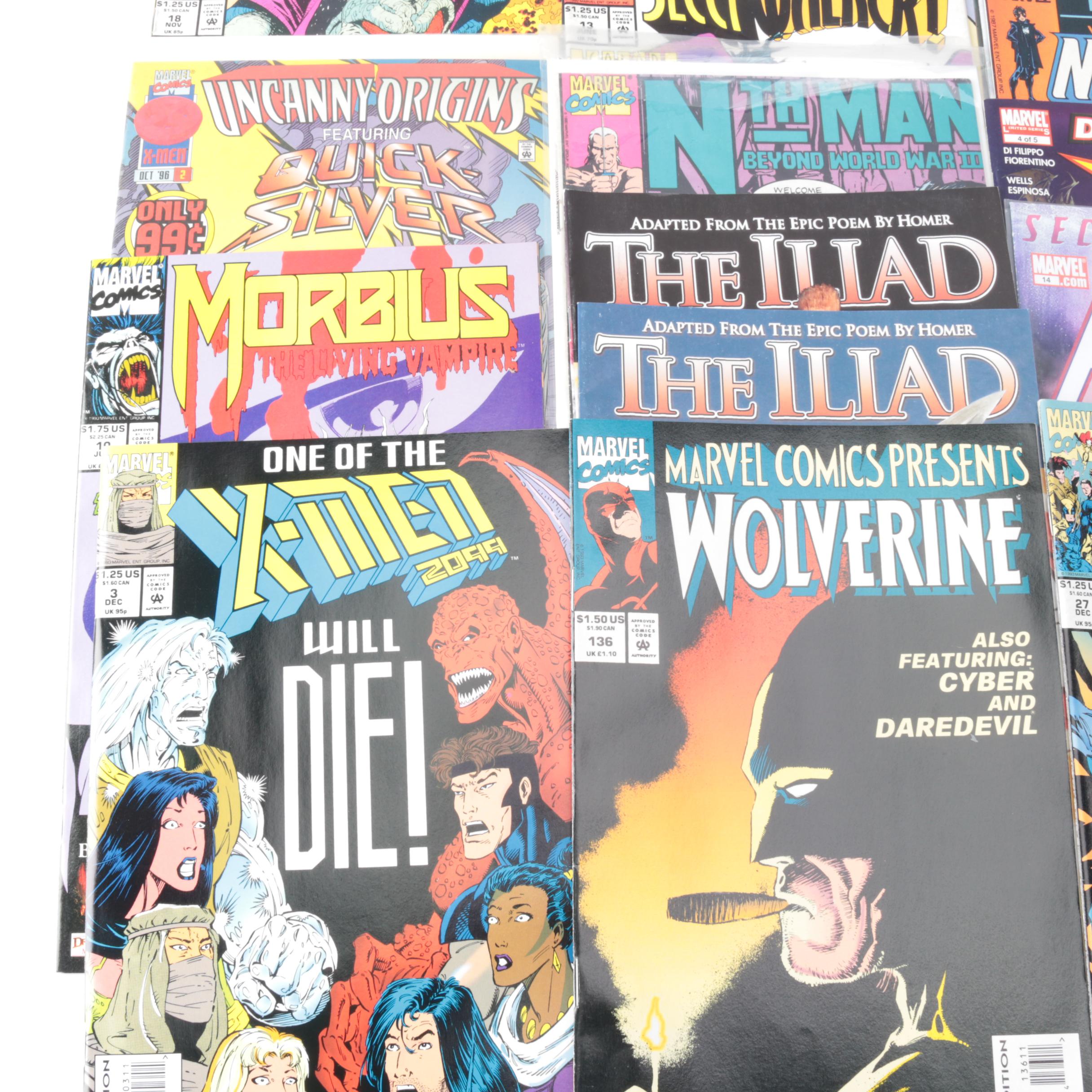 "Silver Sable" "Secret Invasion" and Other Modern Age Marvel Comics