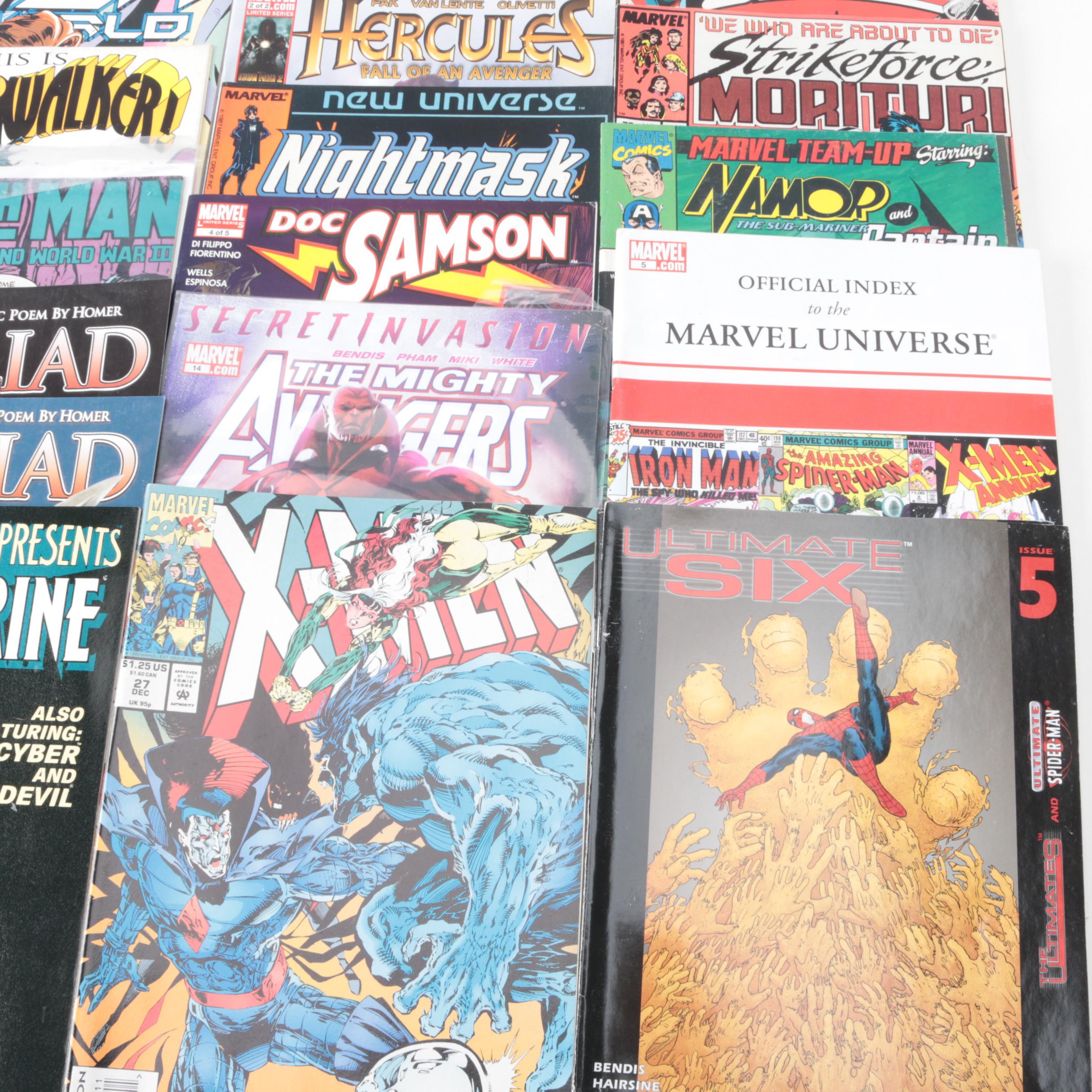 "Silver Sable" "Secret Invasion" and Other Modern Age Marvel Comics