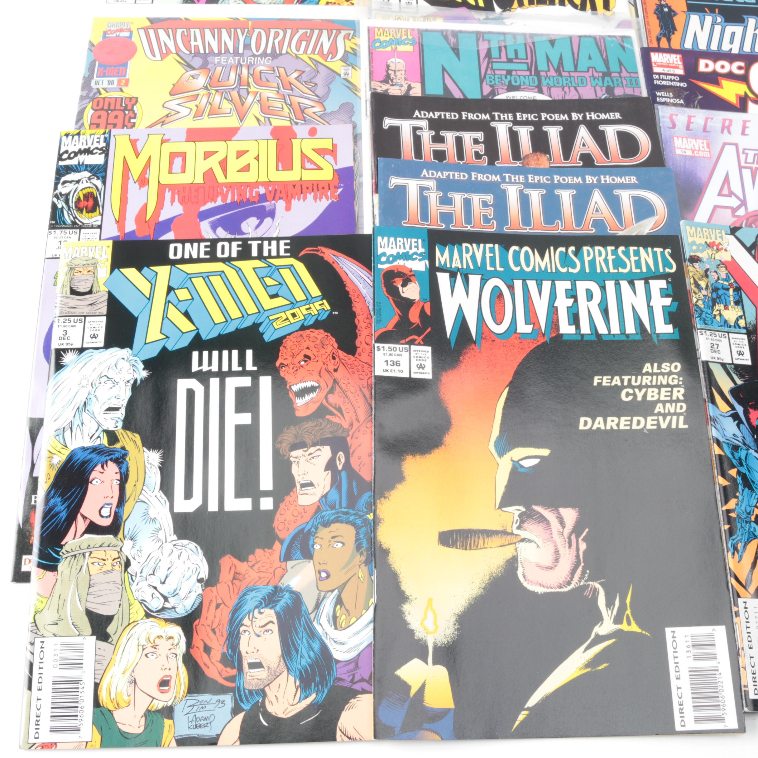 "Silver Sable" "Secret Invasion" and Other Modern Age Marvel Comics