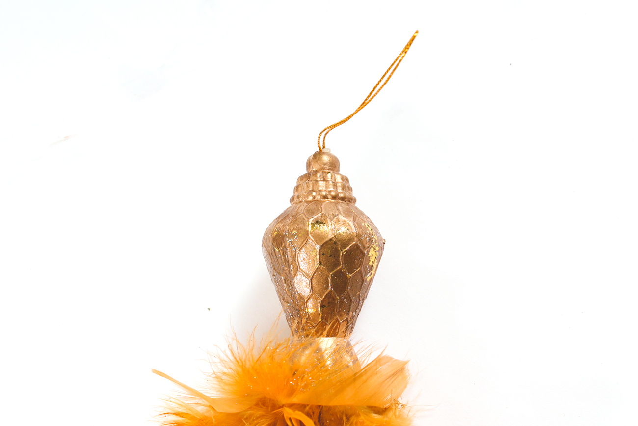 Collection of Red and Gold Ornaments and Tree Decor