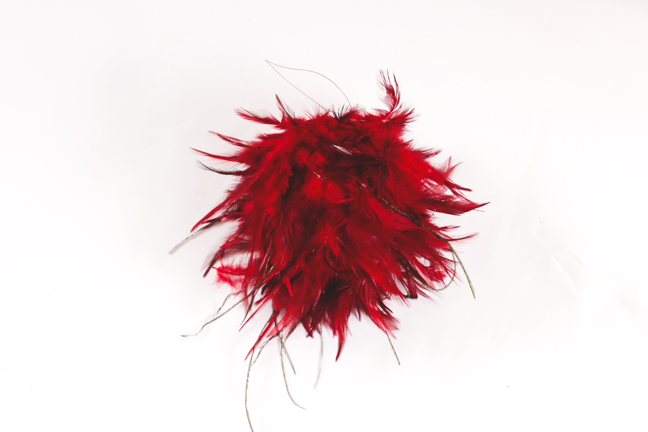 Collection of Red and Gold Ornaments and Tree Decor