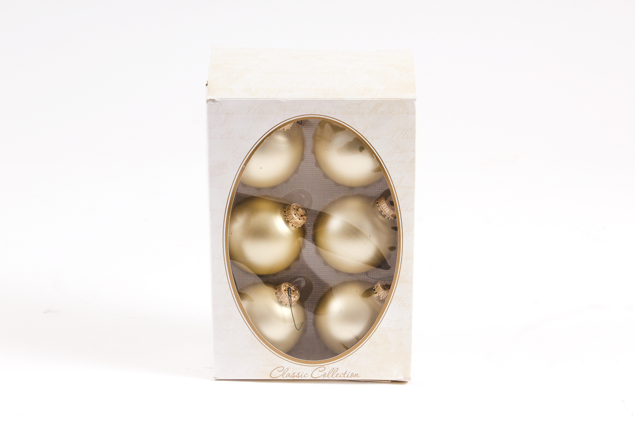 Collection of Red and Gold Ornaments and Tree Decor