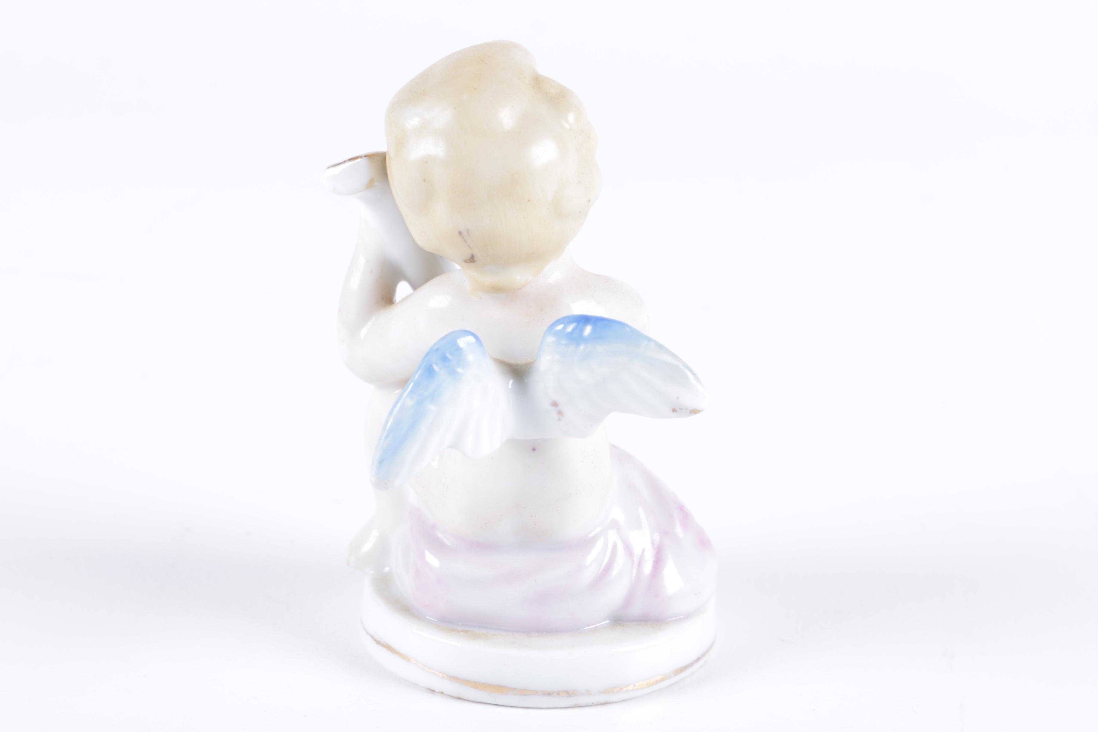 Vintage Angel Figurines and Candle Holder
