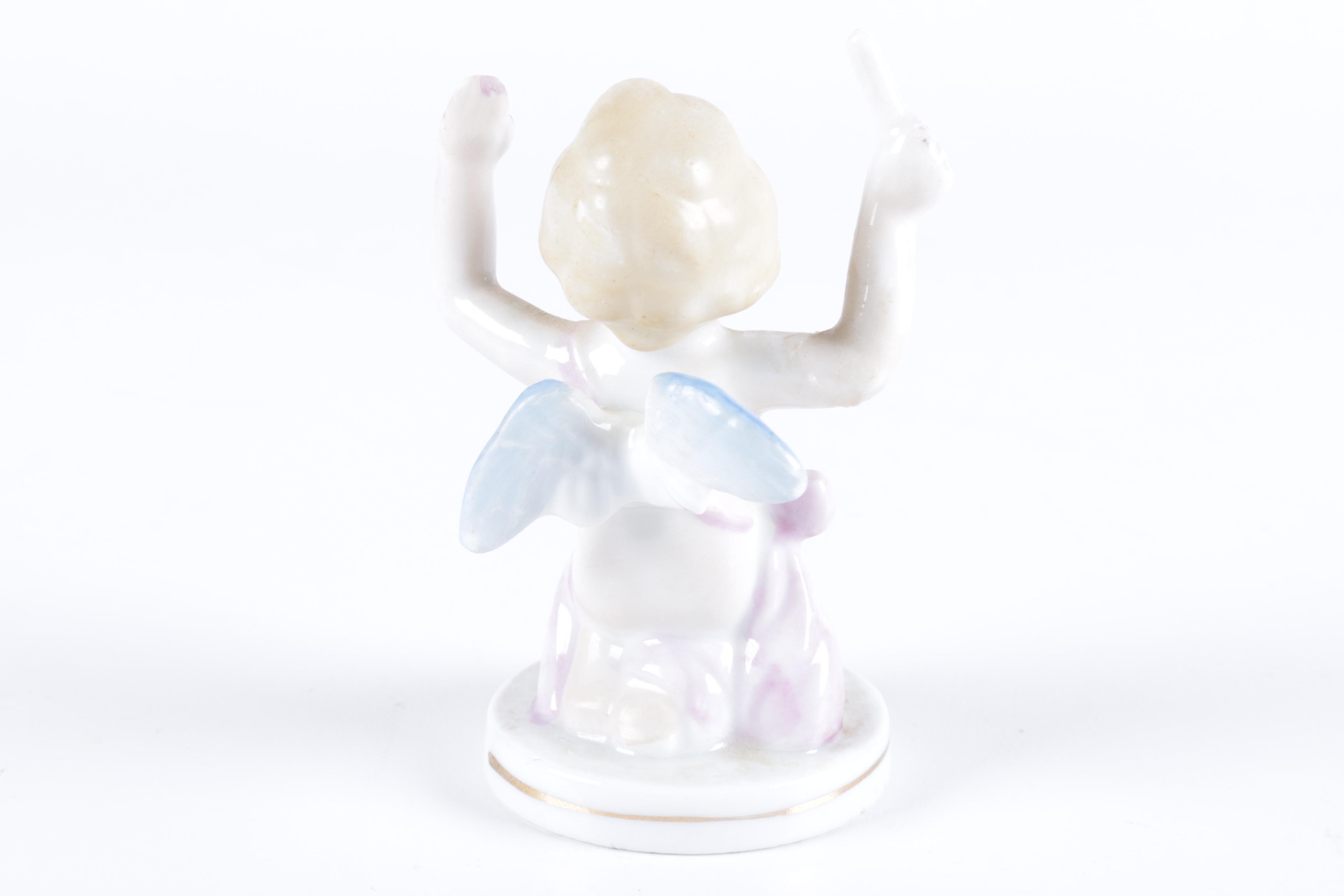 Vintage Angel Figurines and Candle Holder