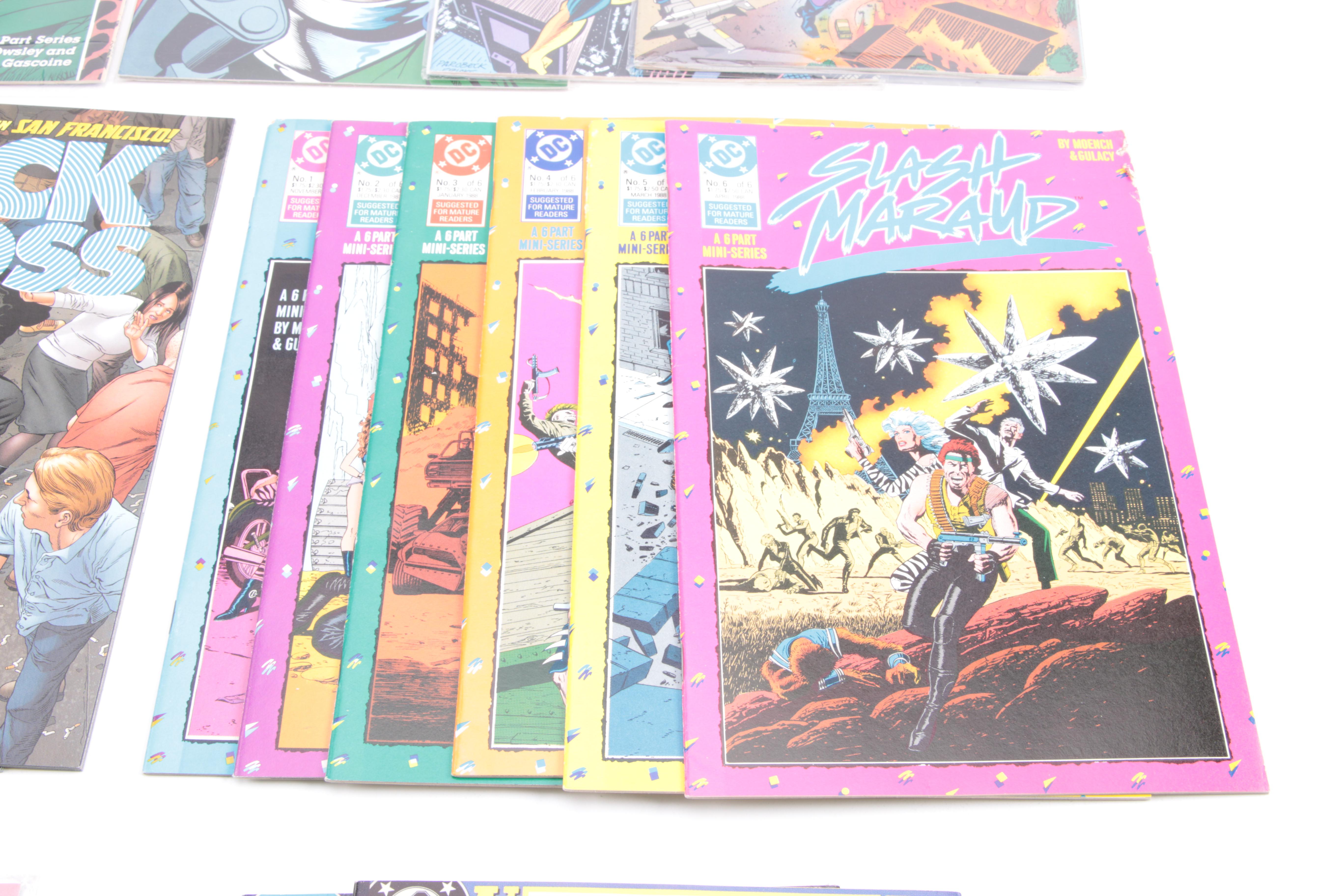 Complete "Jack Cross" and Other Modern Age DC Comics.