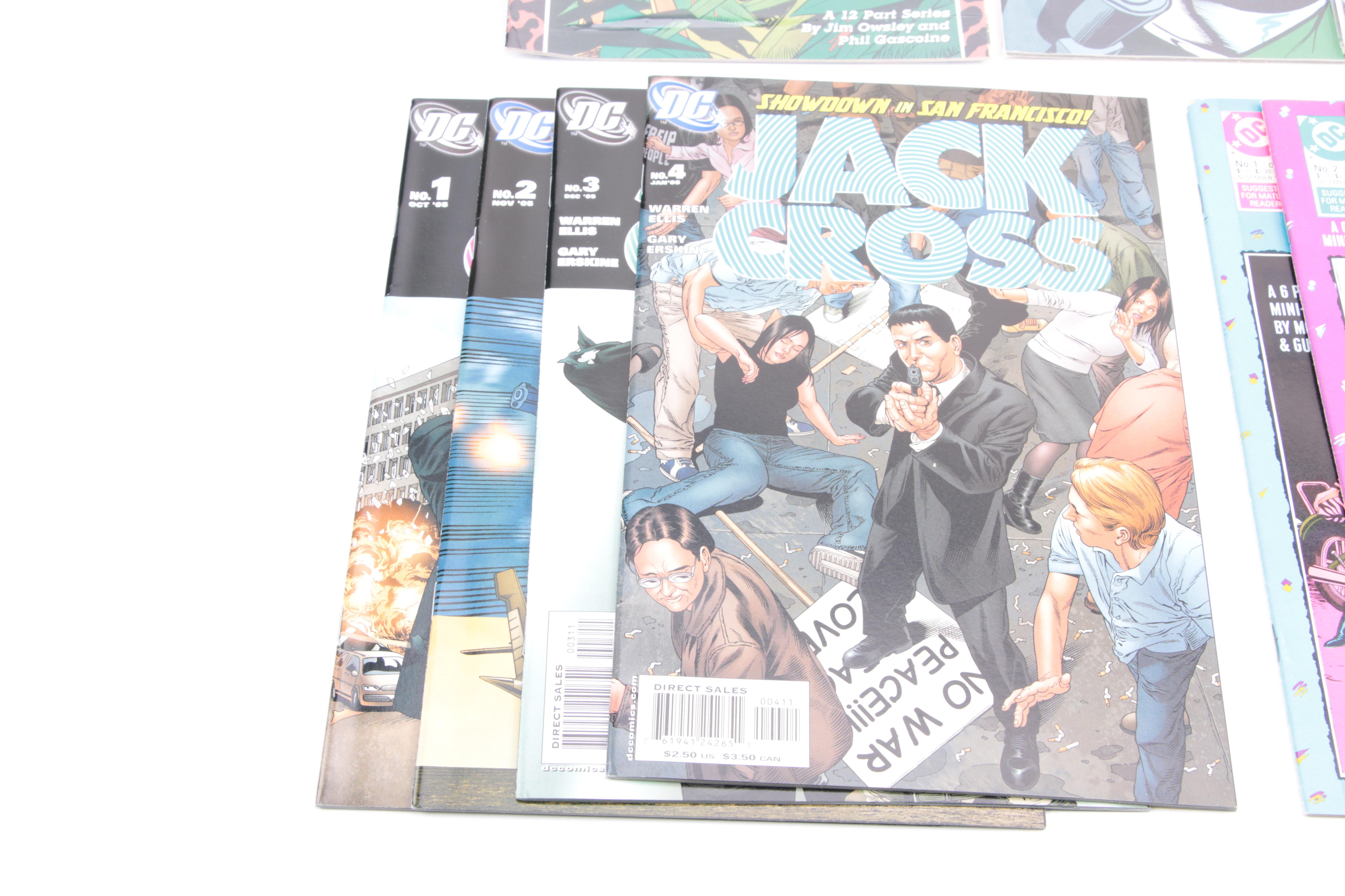 Complete "Jack Cross" and Other Modern Age DC Comics.