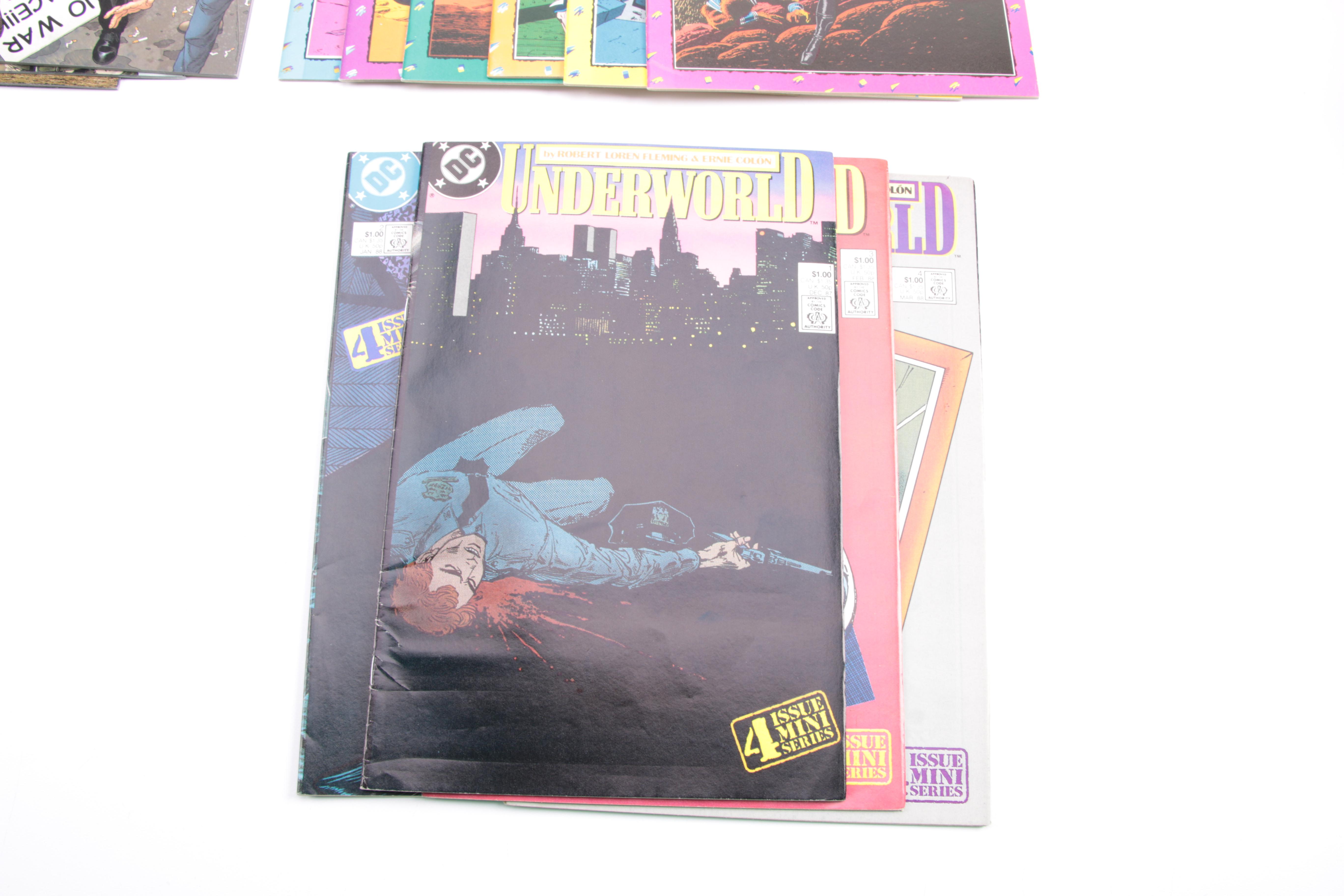 Complete "Jack Cross" and Other Modern Age DC Comics.