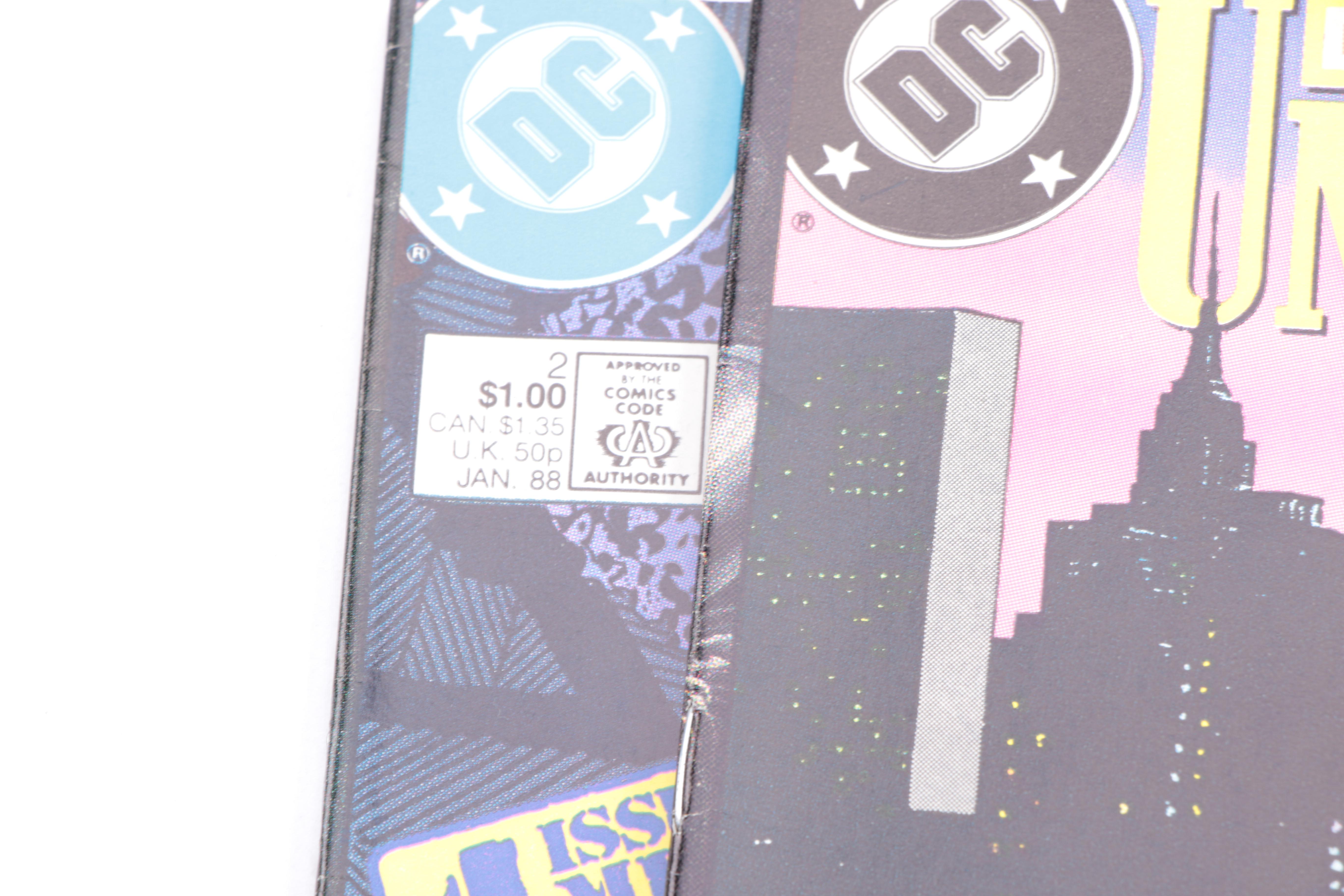 Complete "Jack Cross" and Other Modern Age DC Comics.