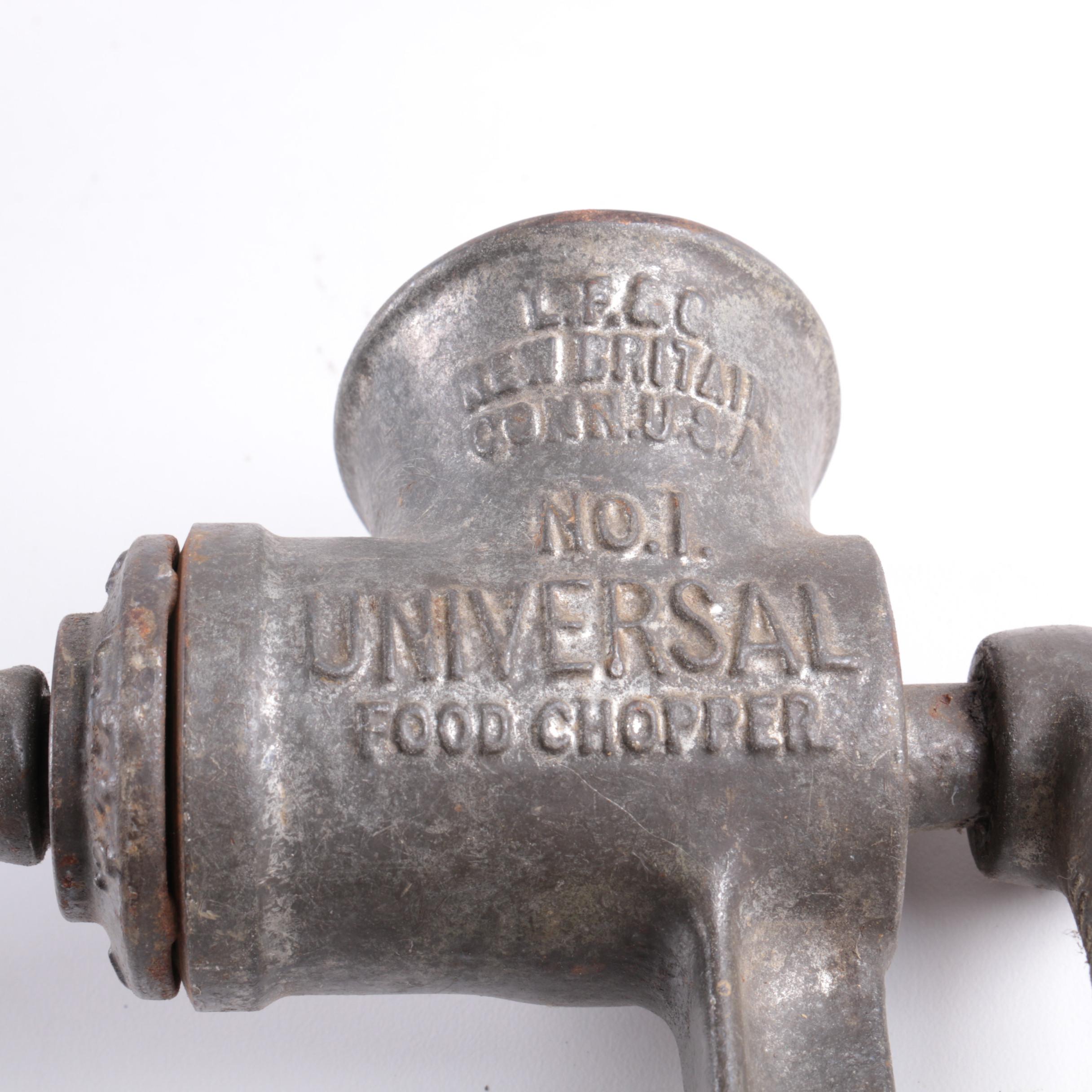 Vintage Metal Food Choppers