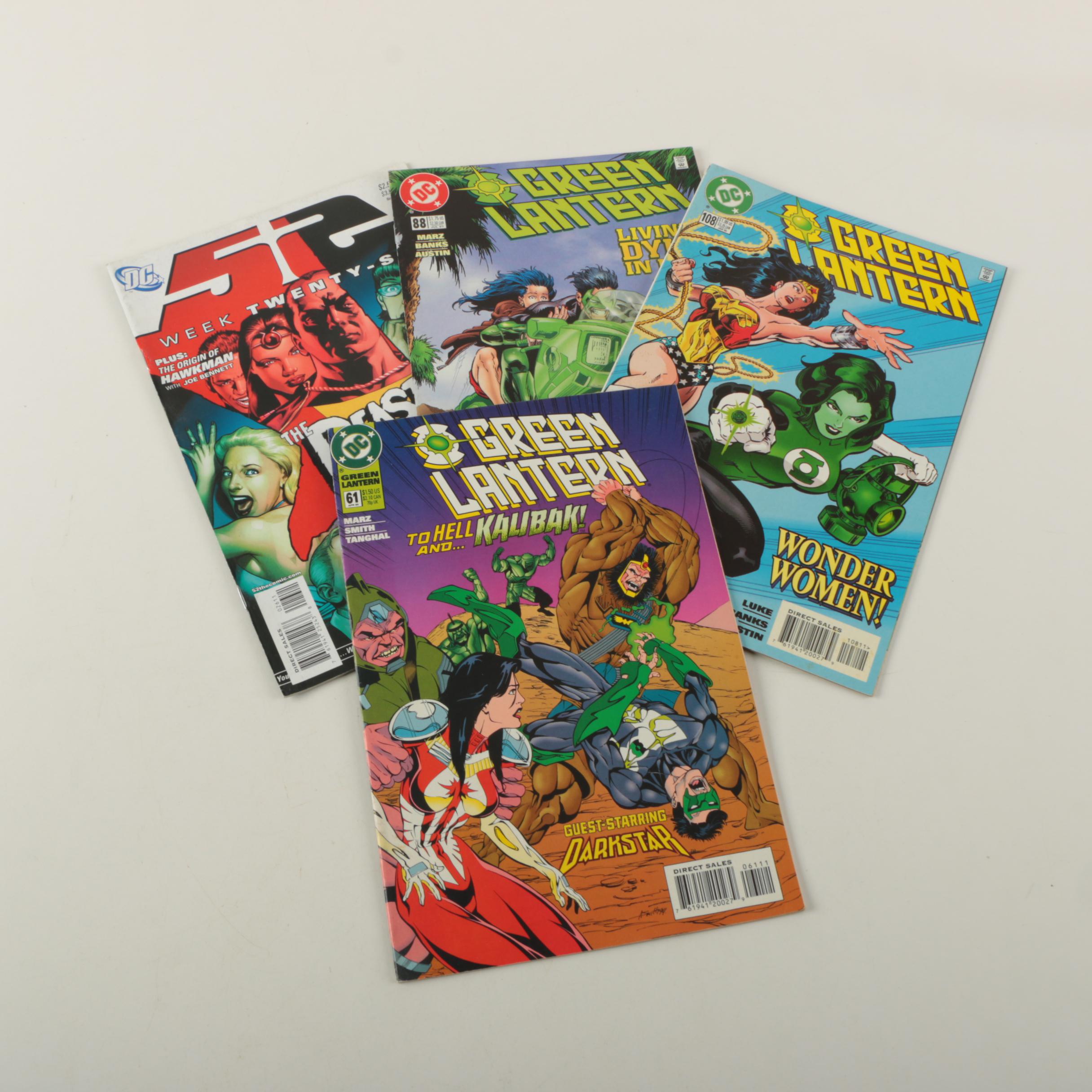 Modern Age DC Comics Including "Green Lantern" and "52 Weeks"