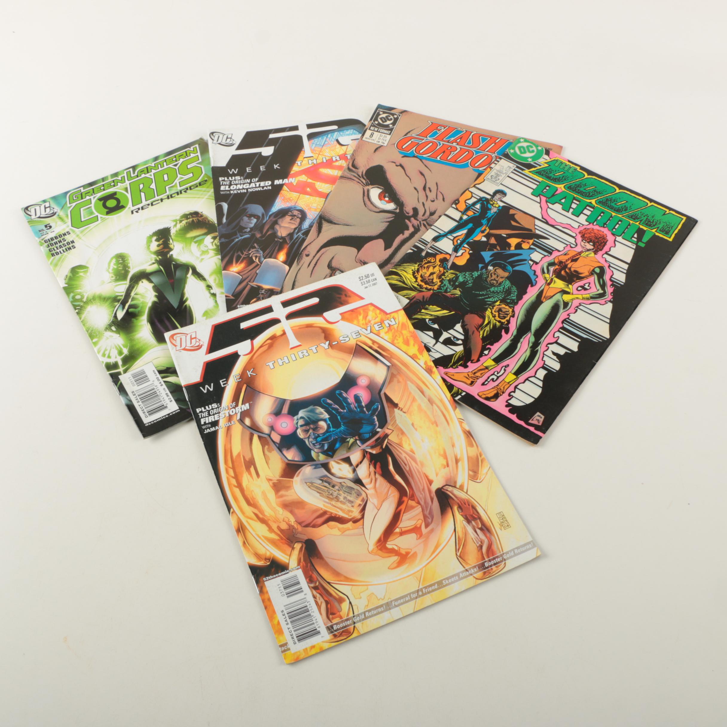 Modern Age DC Comics Including "Green Lantern" and "52 Weeks"