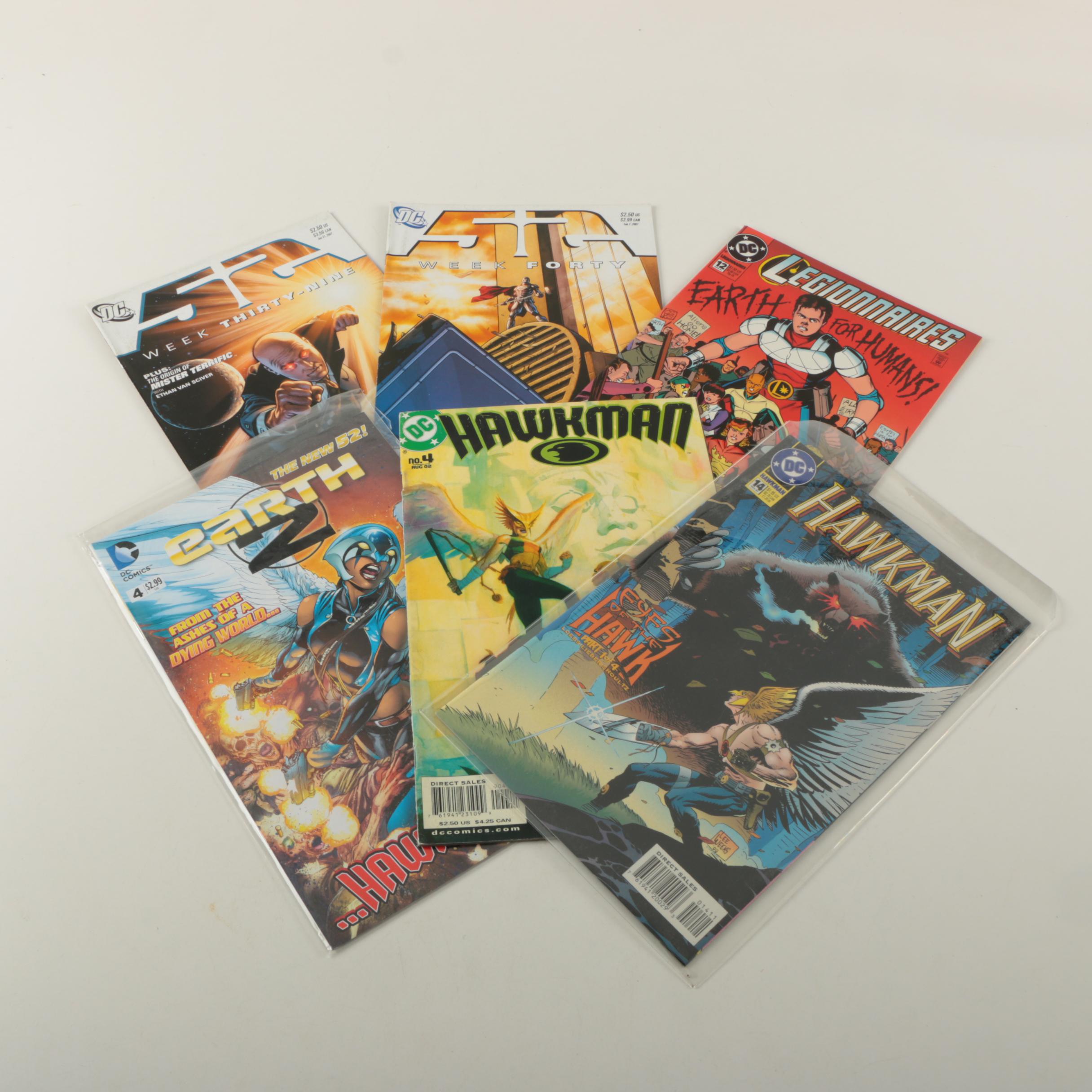 Modern Age DC Comics Including "Green Lantern" and "52 Weeks"