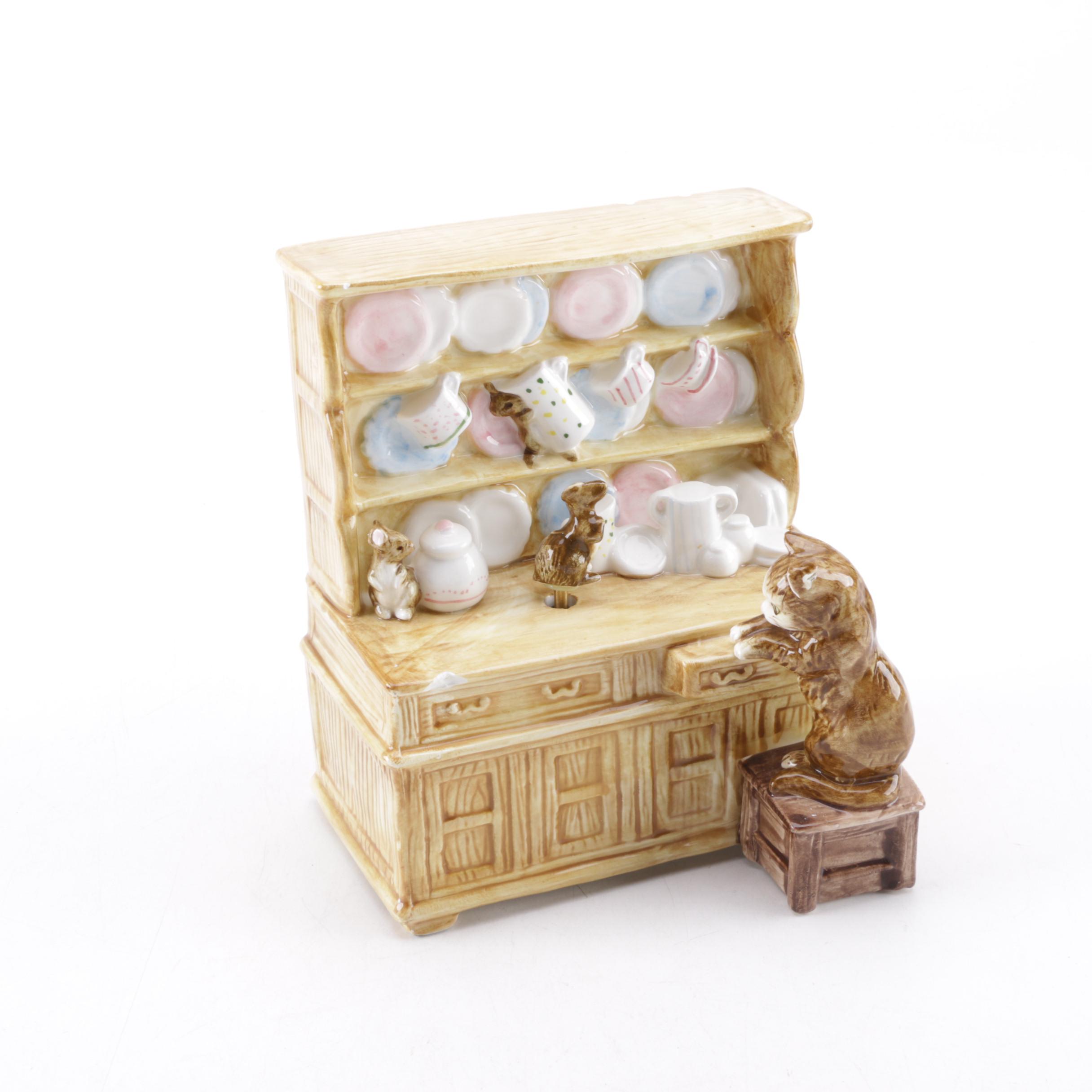 Schmid Beatrix Potter "The Tailor of Gloucester" Music Box