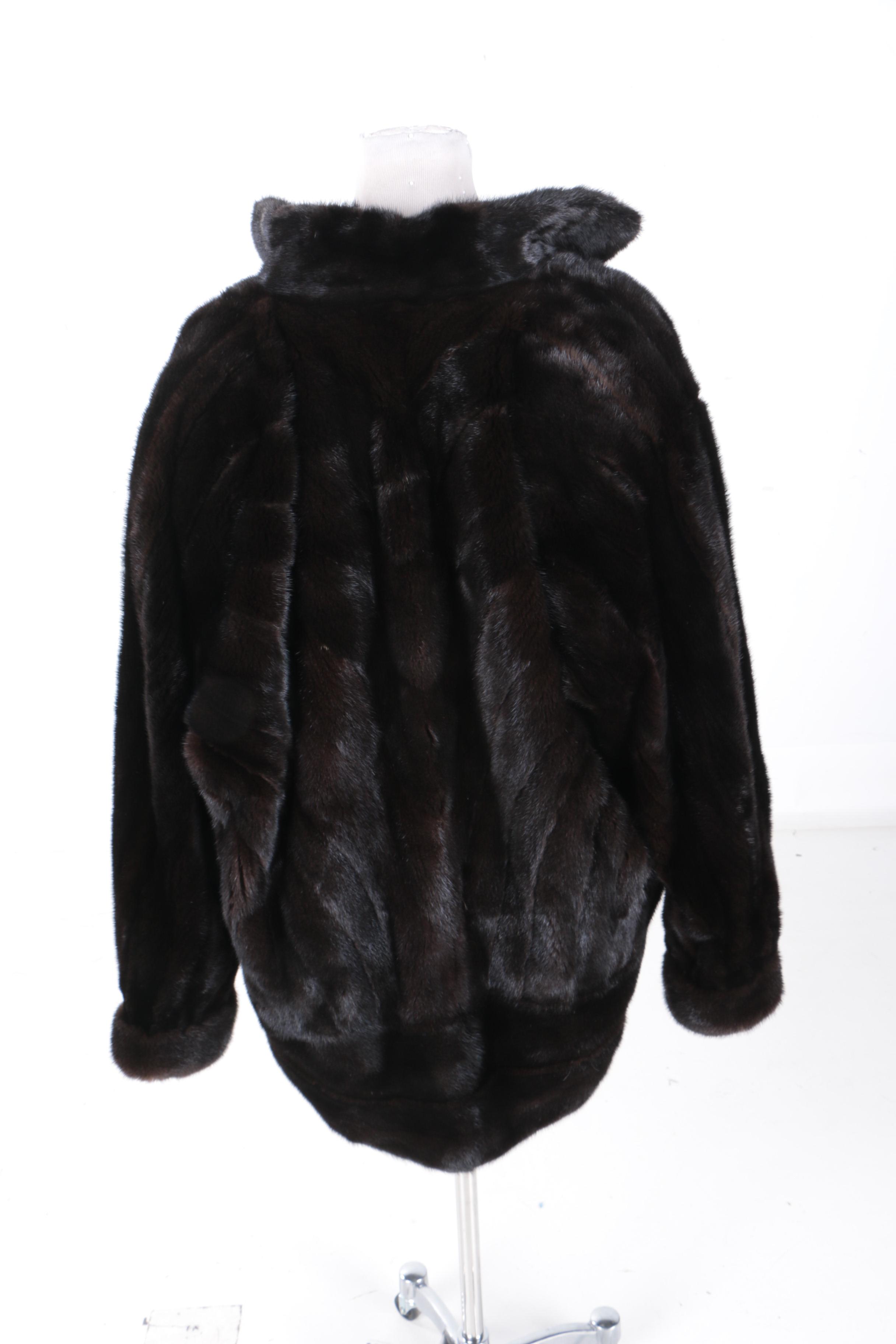 Women's Vintage Northern Lights Bloomingdale's Mink Fur Coat