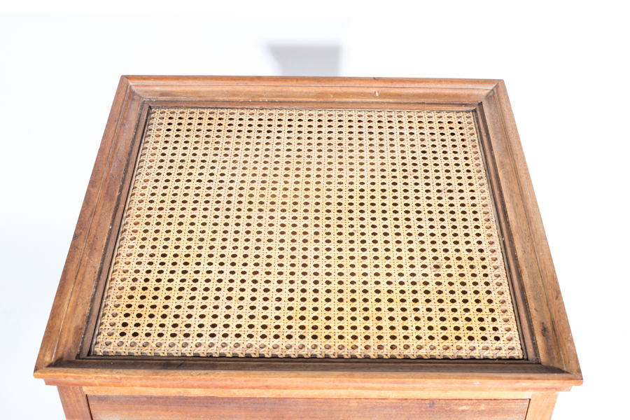 Caned Accent Table