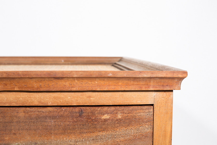 Caned Accent Table