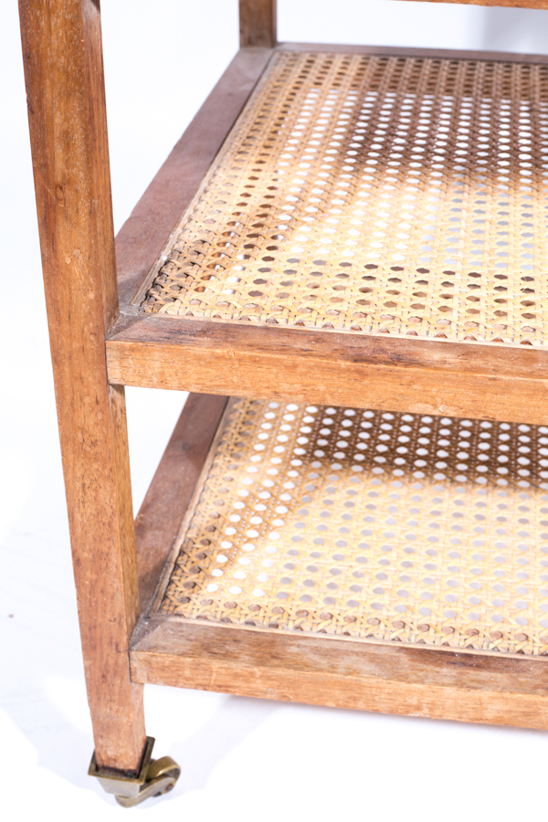 Caned Accent Table