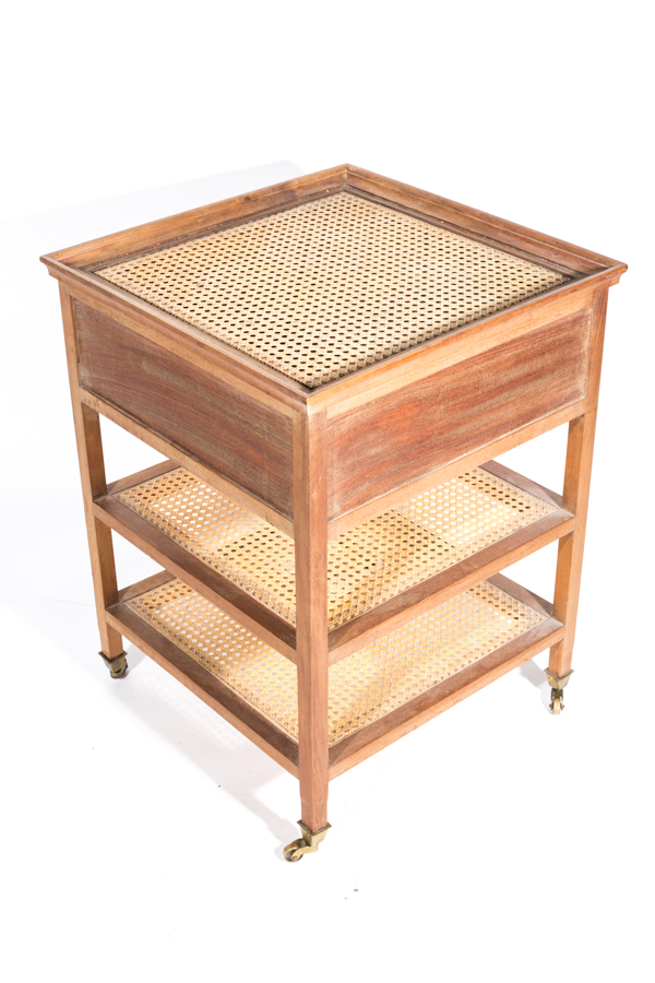 Caned Accent Table