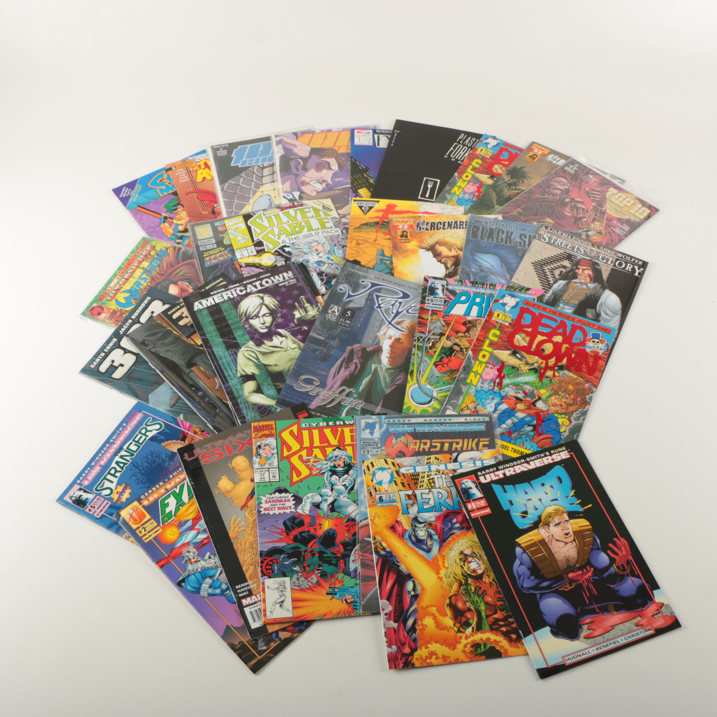 Silver Sable and Other Assorted Modern Age Comics