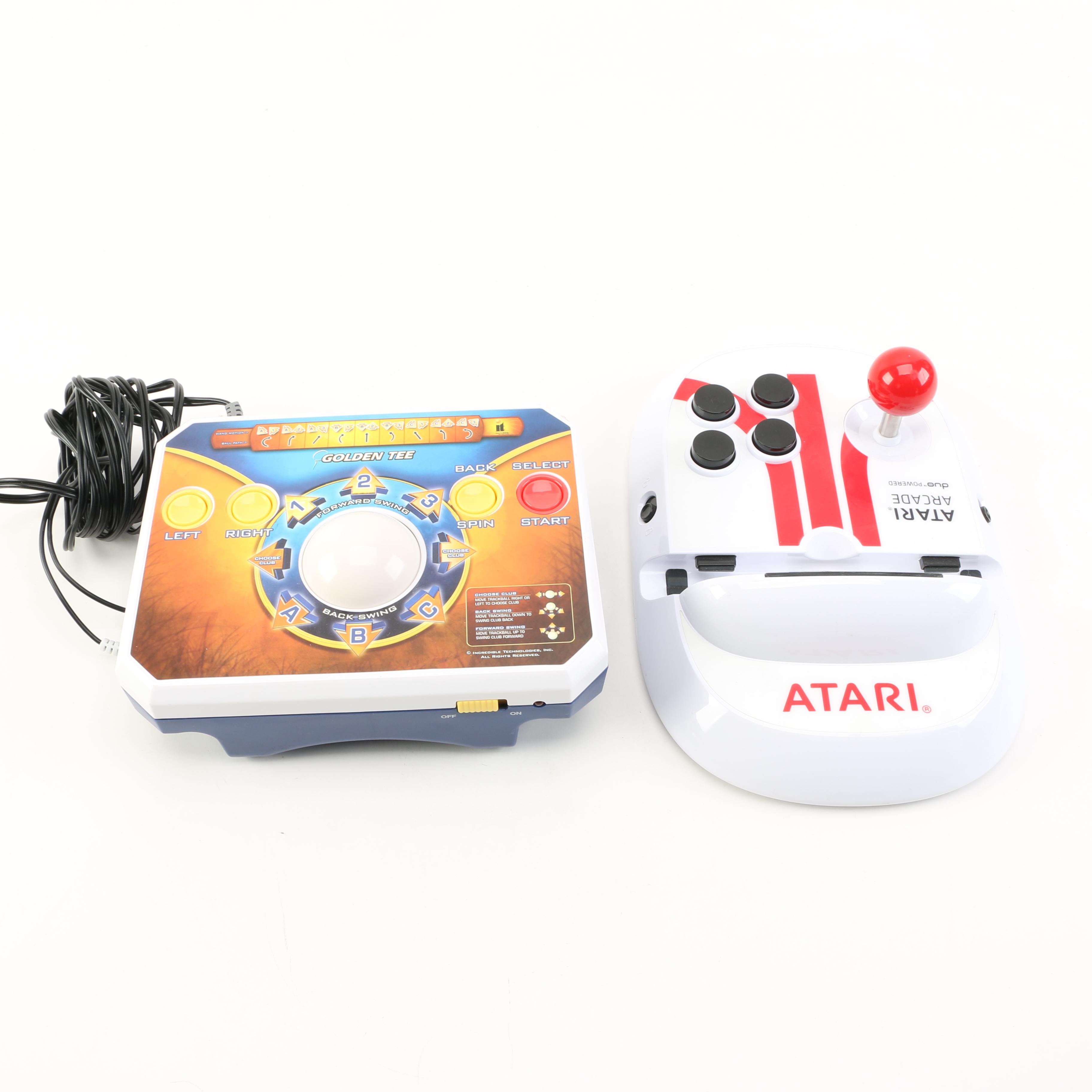 PRIORITY-"Atari Arcade" iPad Joystick Game and 2011 "Golden Tee" Television Game