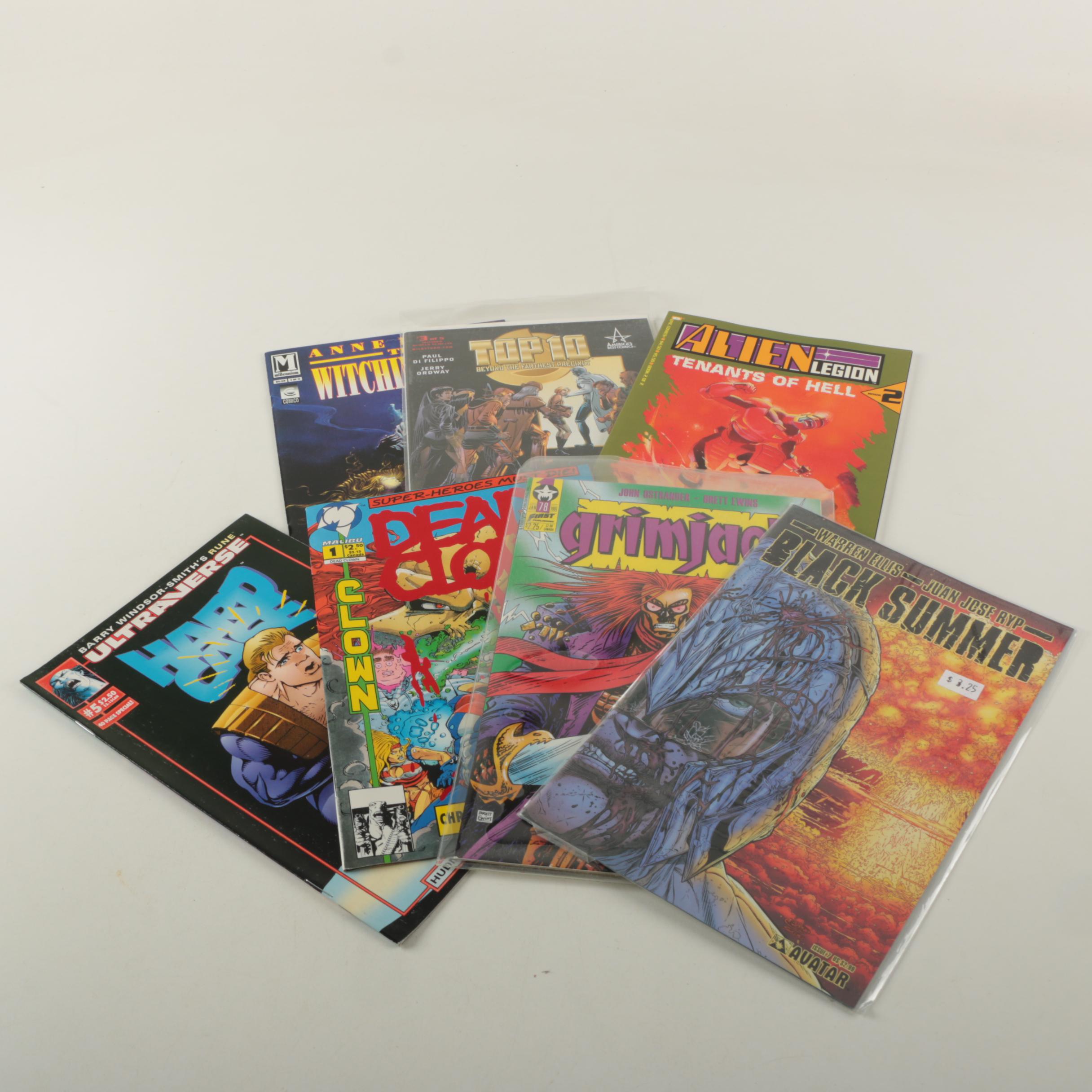 Assorted Modern Age Comics Featuring "Silver Sable"