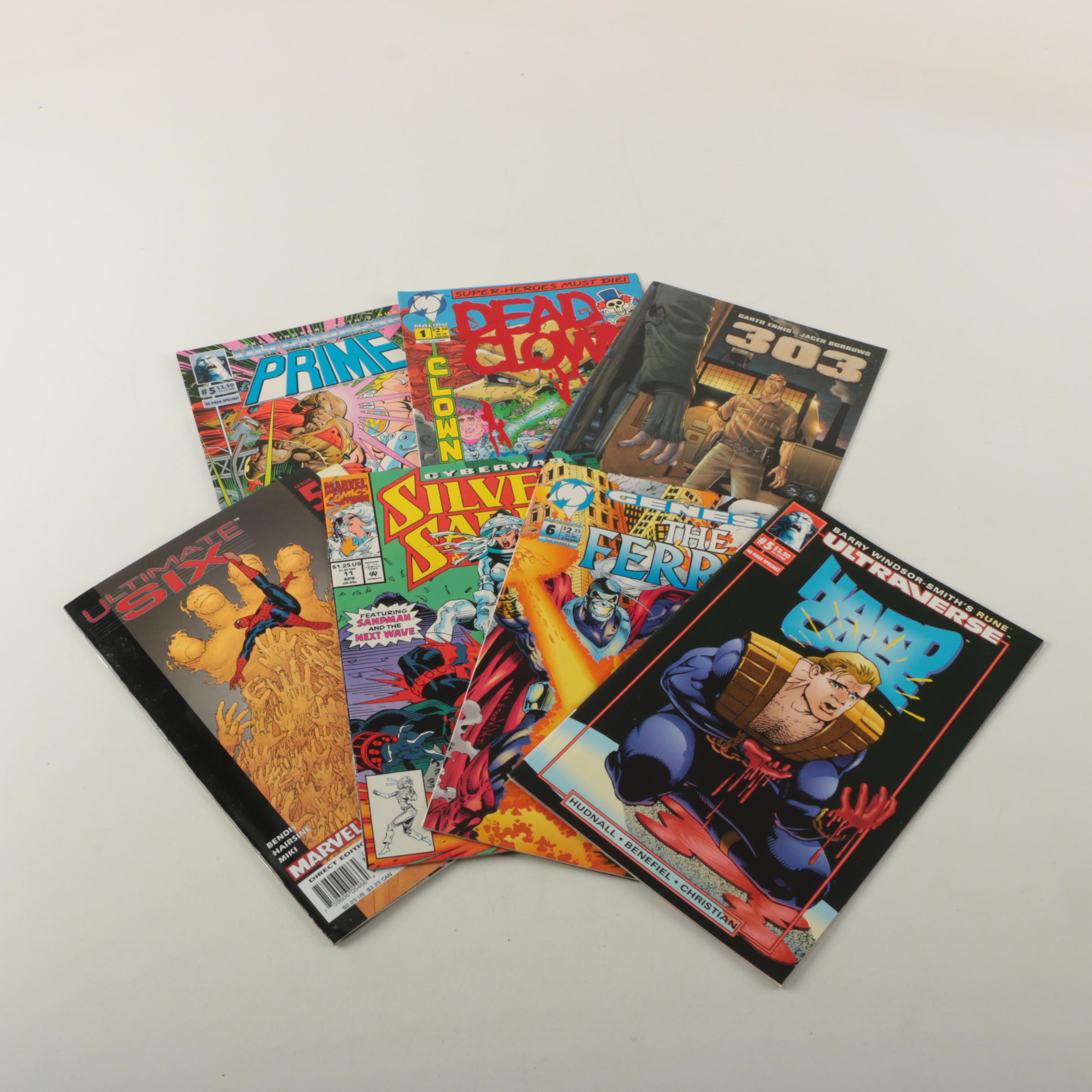 Assorted Modern Age Comics Featuring "Silver Sable"
