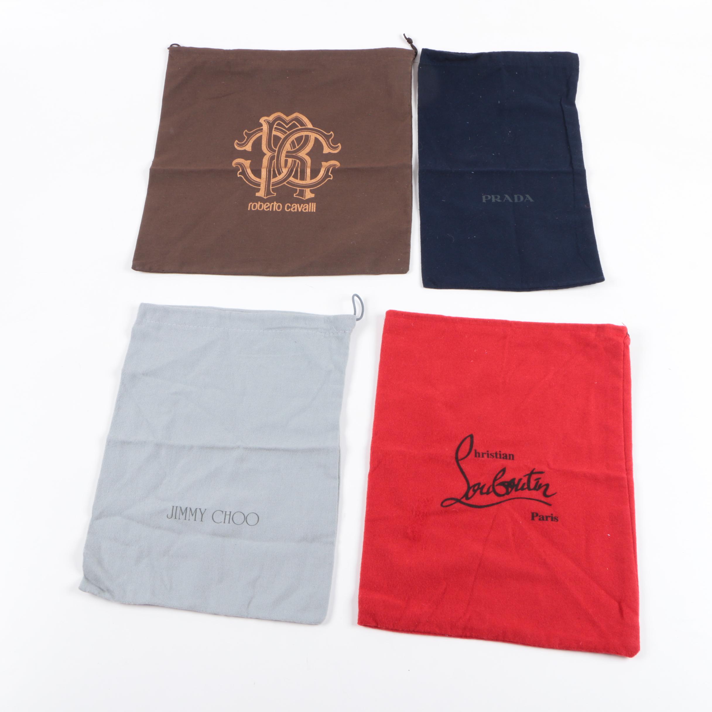 Designer Shoe Dust Bags Including Christian Louboutin