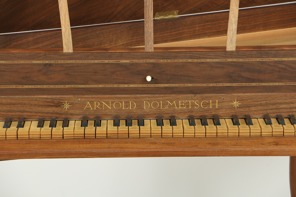 Arnold Dolmetsch Wing-Shaped Spinet Harpsichord