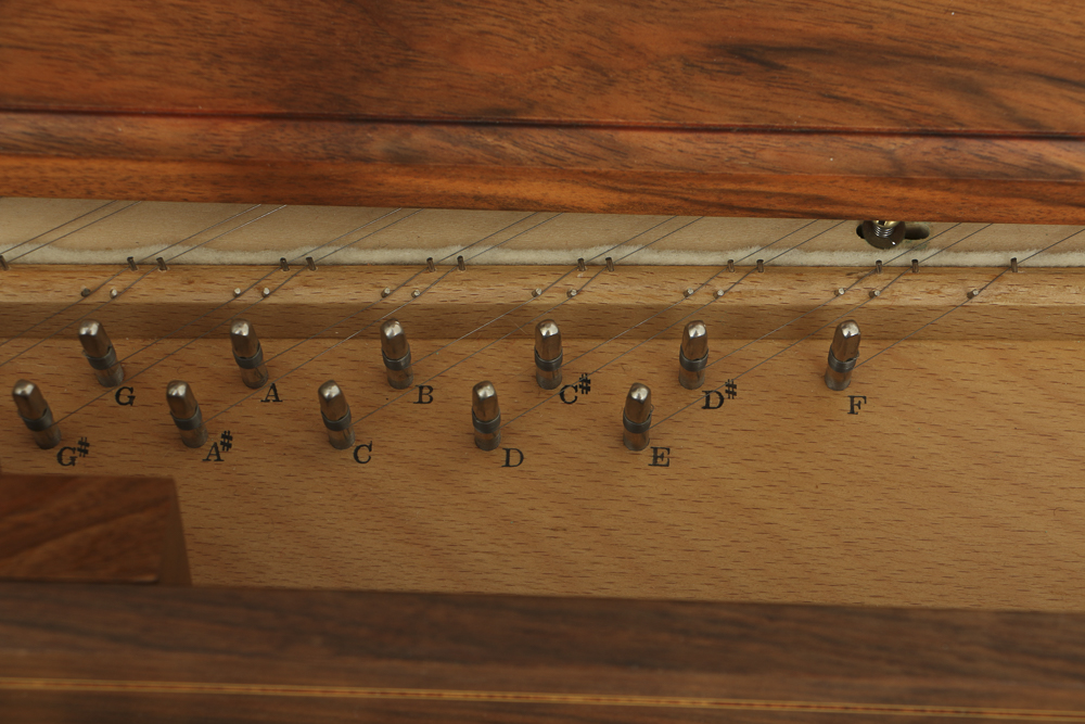 Arnold Dolmetsch Wing-Shaped Spinet Harpsichord
