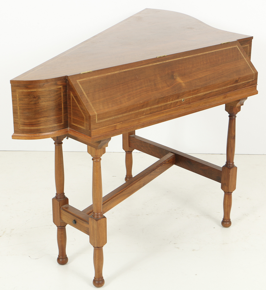 Arnold Dolmetsch Wing-Shaped Spinet Harpsichord