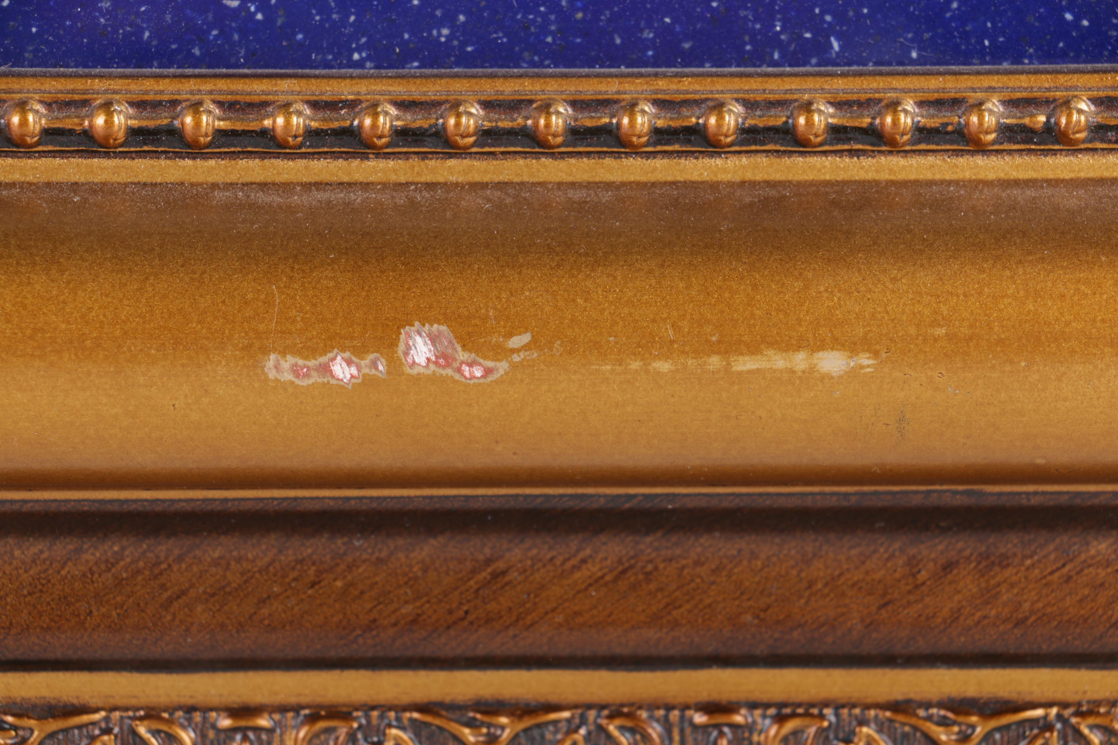 Stone Inlaid Map of the World