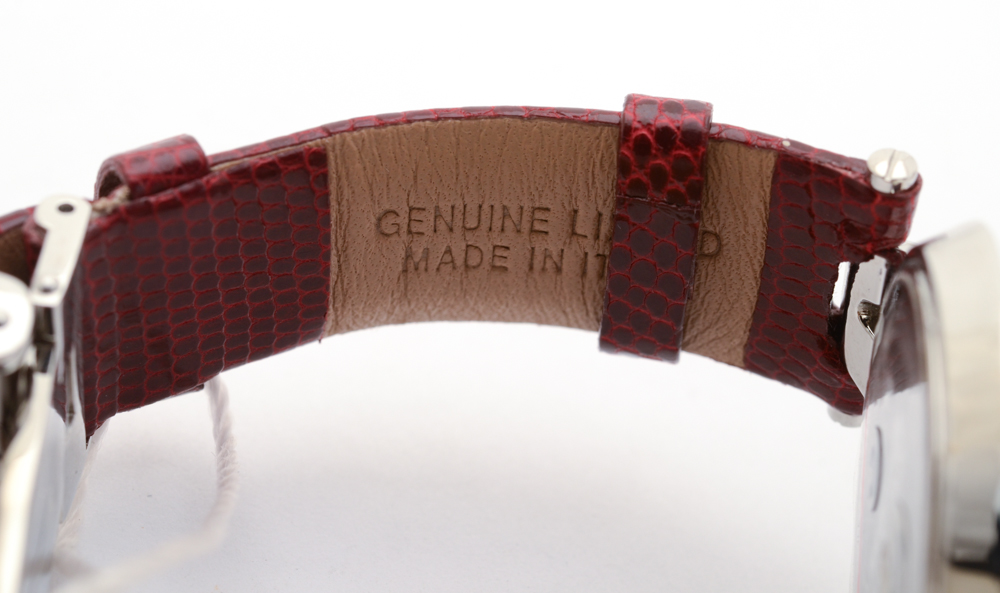 Valentino Diamond Bezel Stainless Steel Watch