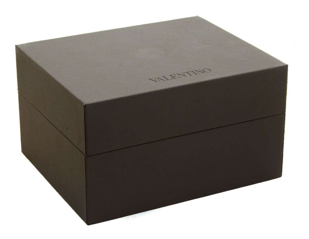 Valentino Diamond Bezel Stainless Steel Watch