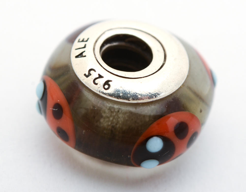 Pandora Sterling Ring with Charm