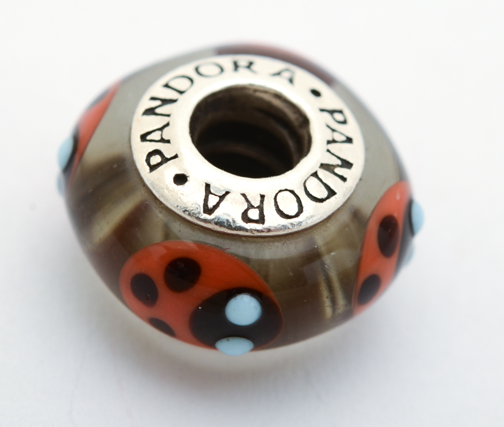 Pandora Sterling Ring with Charm