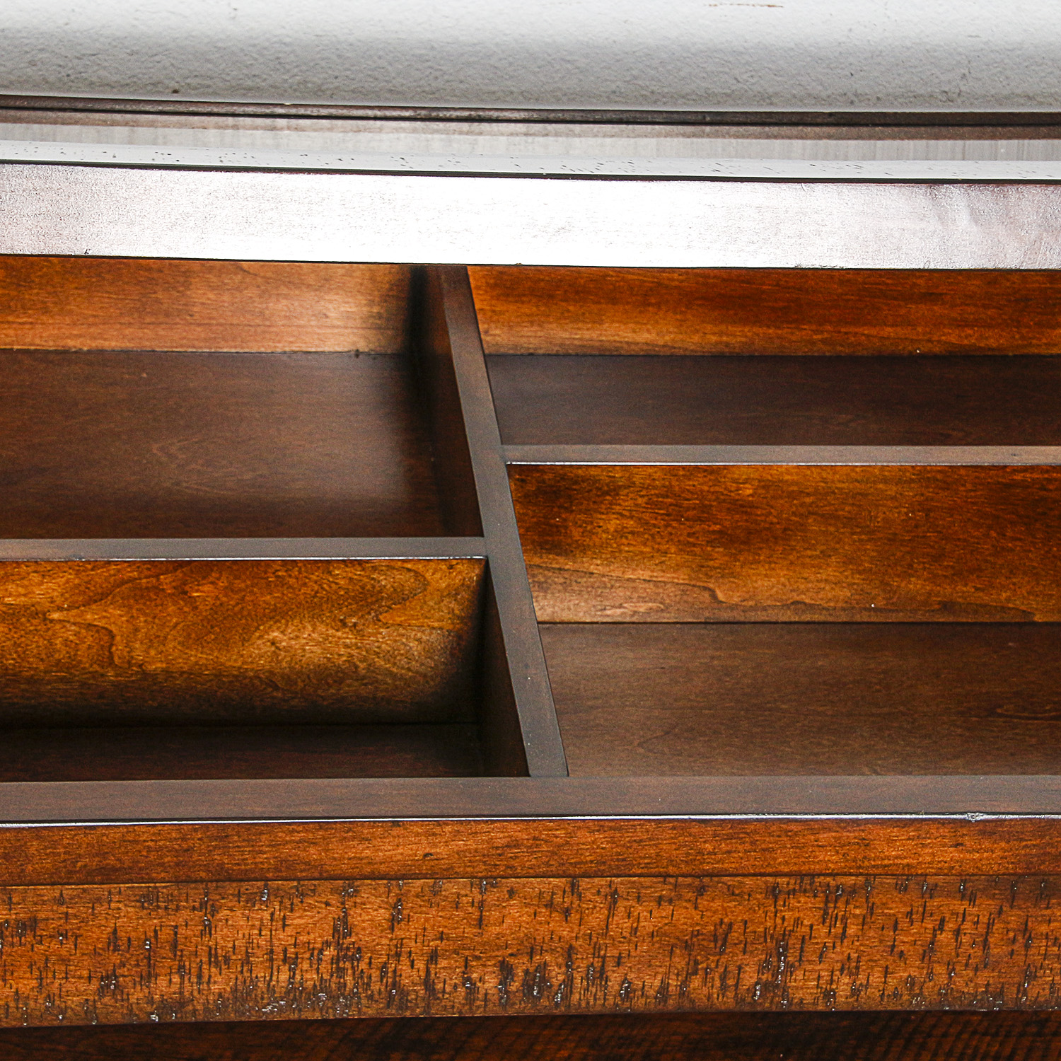 Glass Top Display Coffee Table