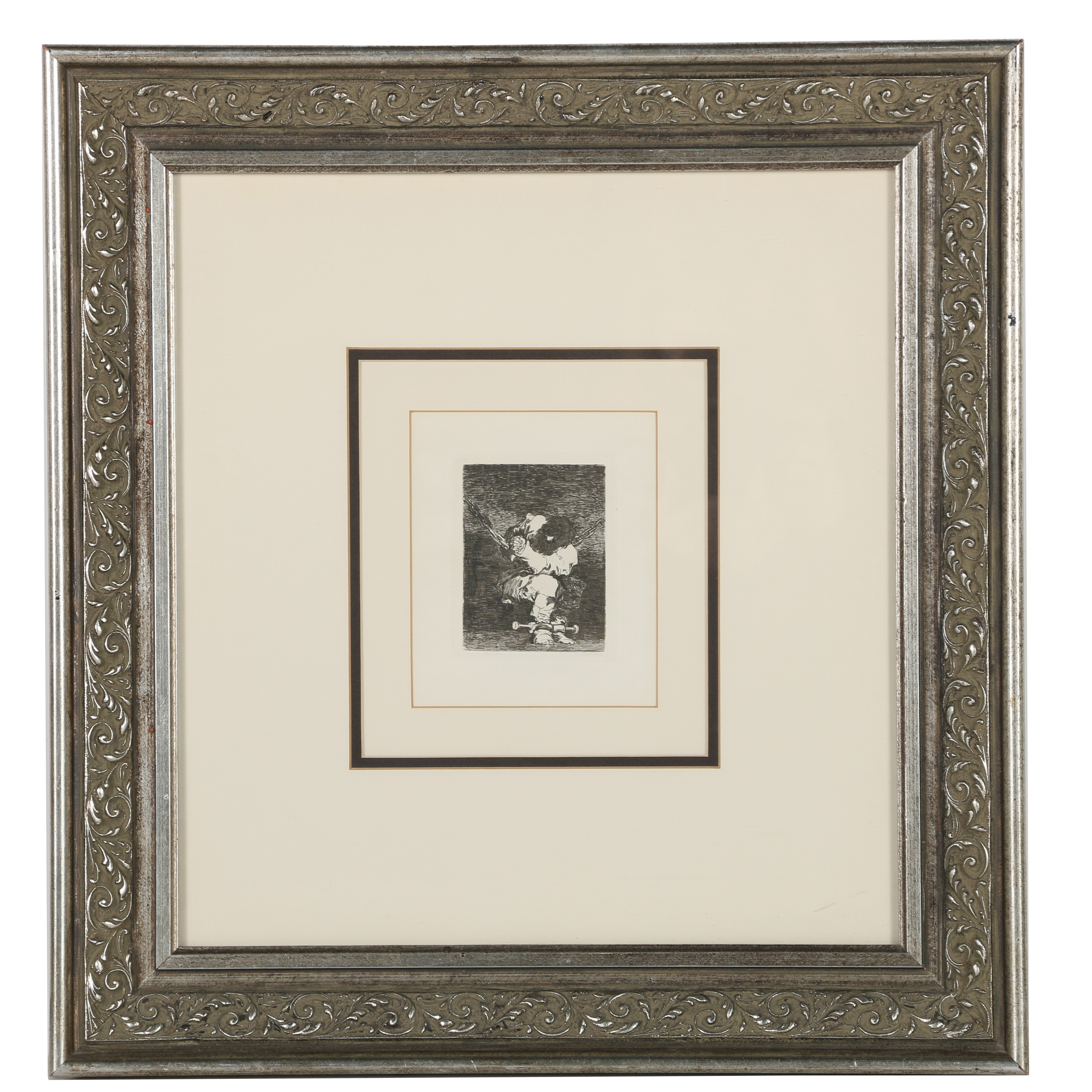 Francisco de Goya Etching on Paper "Little Prisioner"