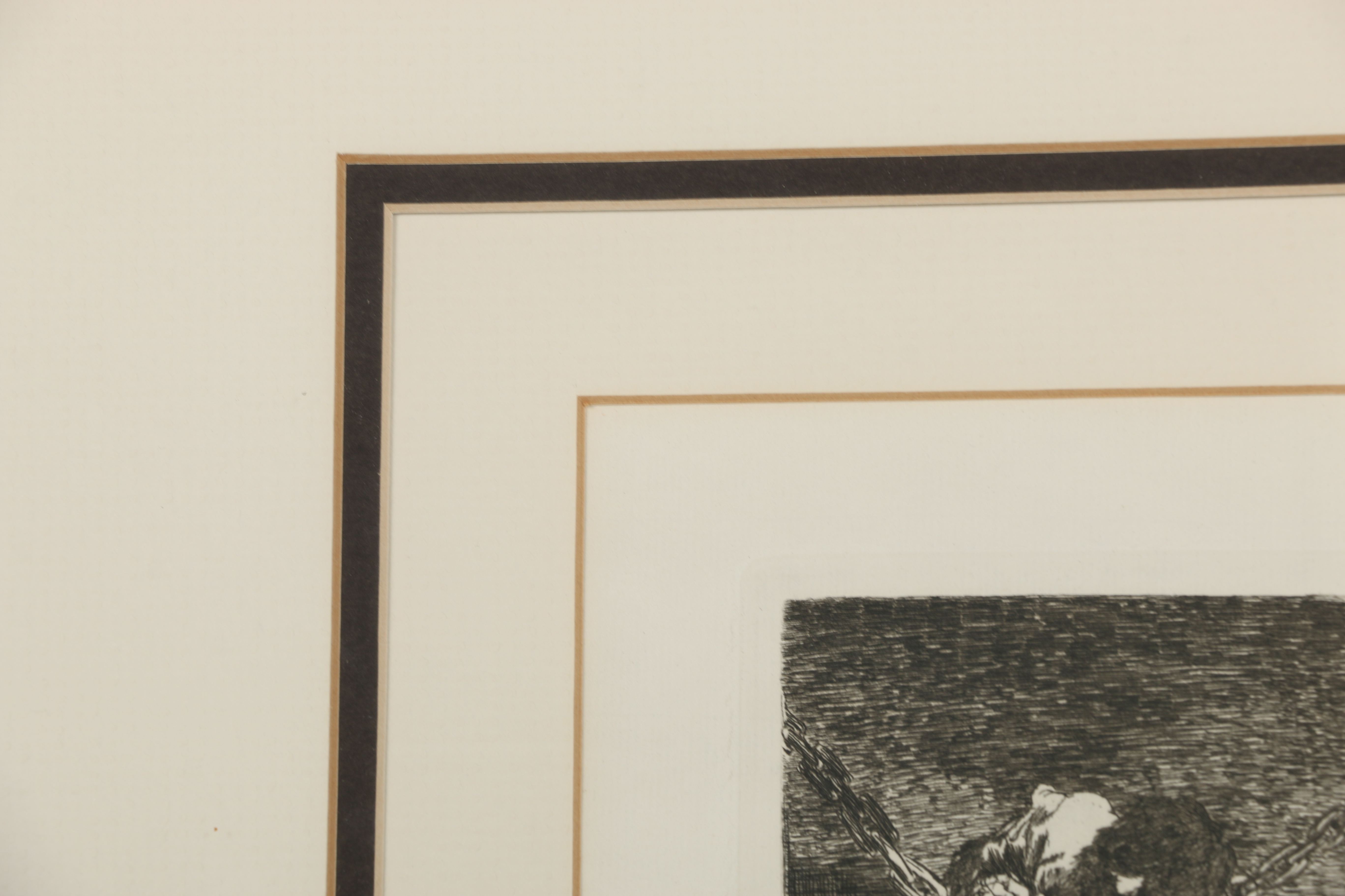 Francisco de Goya Etching on Paper "Little Prisioner"