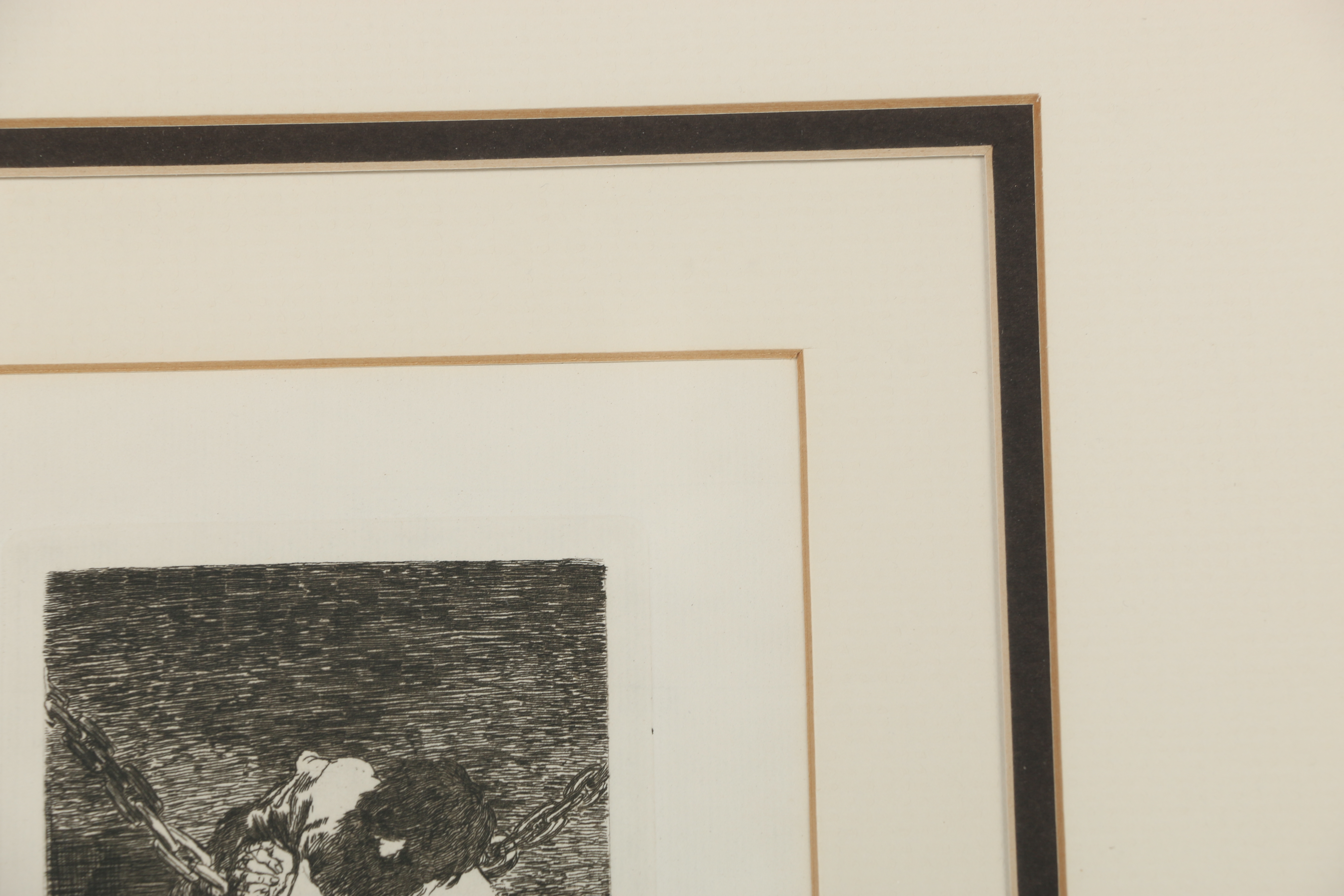 Francisco de Goya Etching on Paper "Little Prisioner"