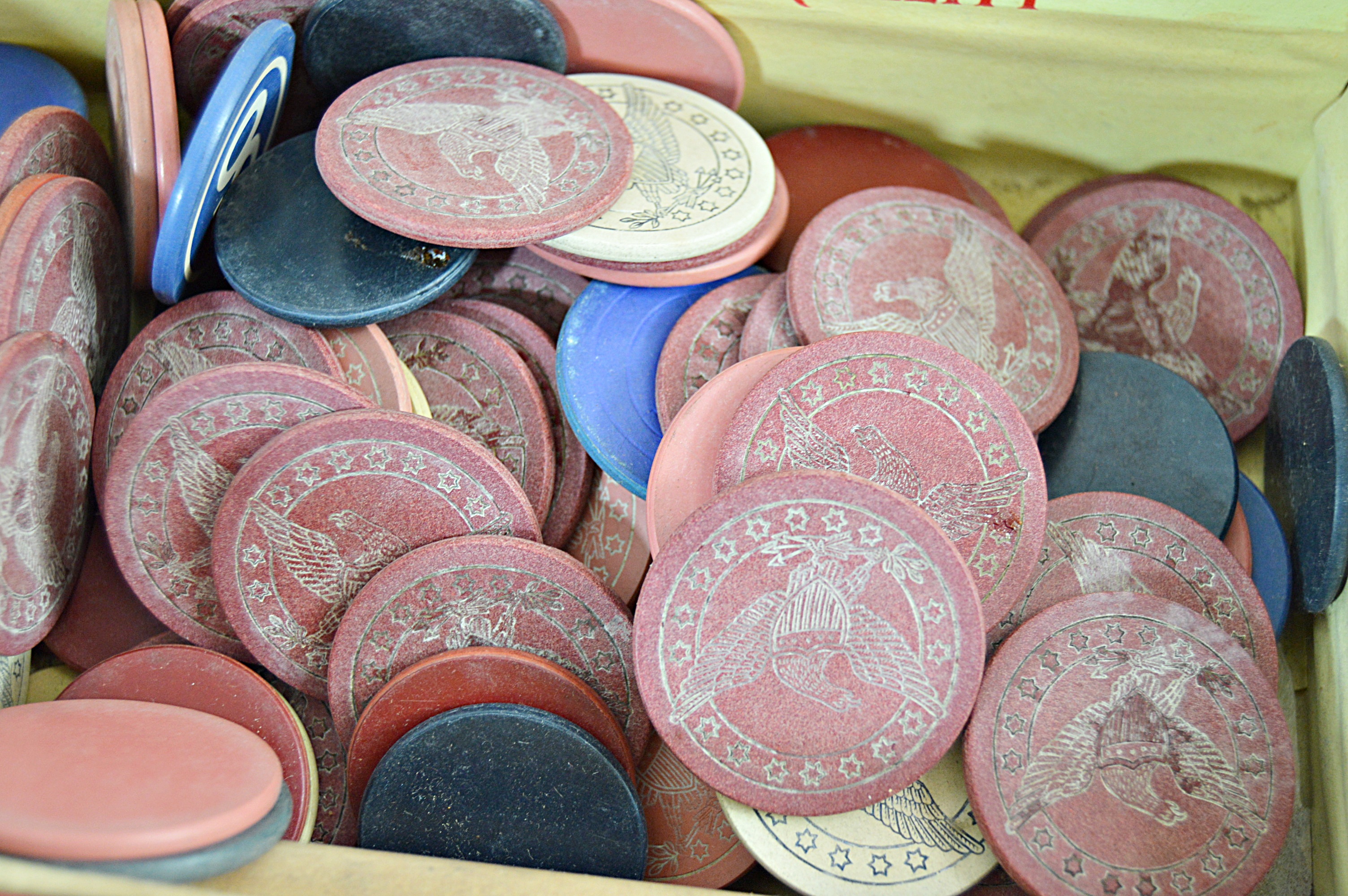 Early 20th Century Poker Chips