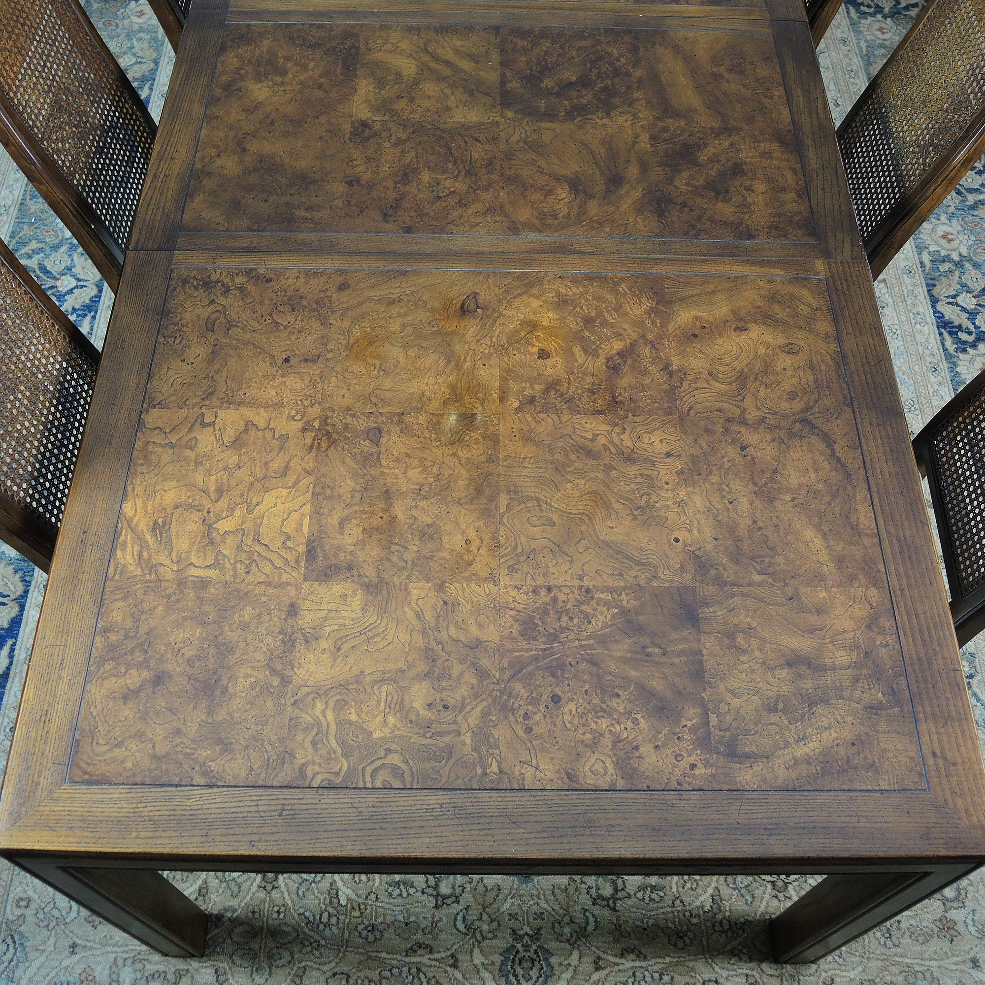 Henredon Scene One Dining Table With Eight Chairs